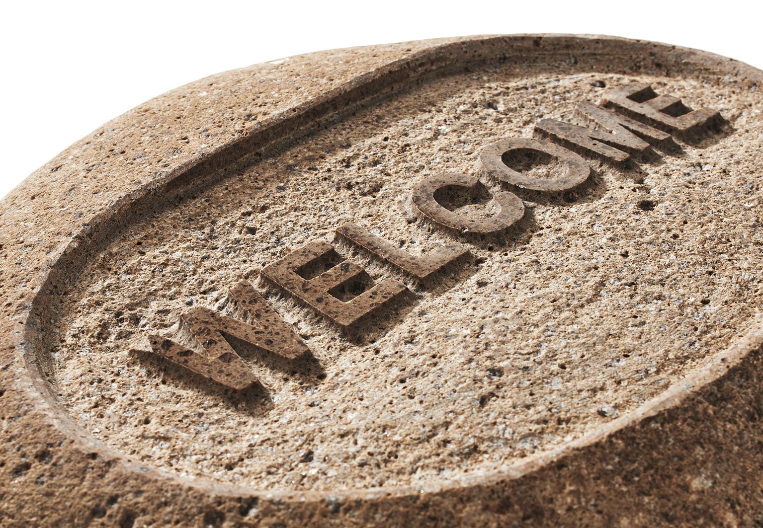 Kobolo Dekoobjekt Dekostein WELCOME aus Naturstein (1 St)