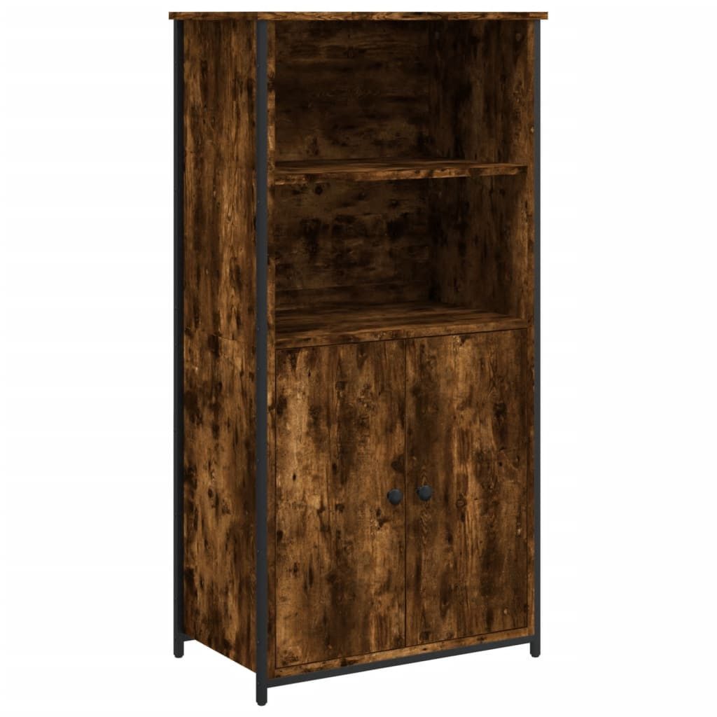 vidaXL Highboard Highboard Räuchereiche 62x36x121,5 cm günstig online kaufen