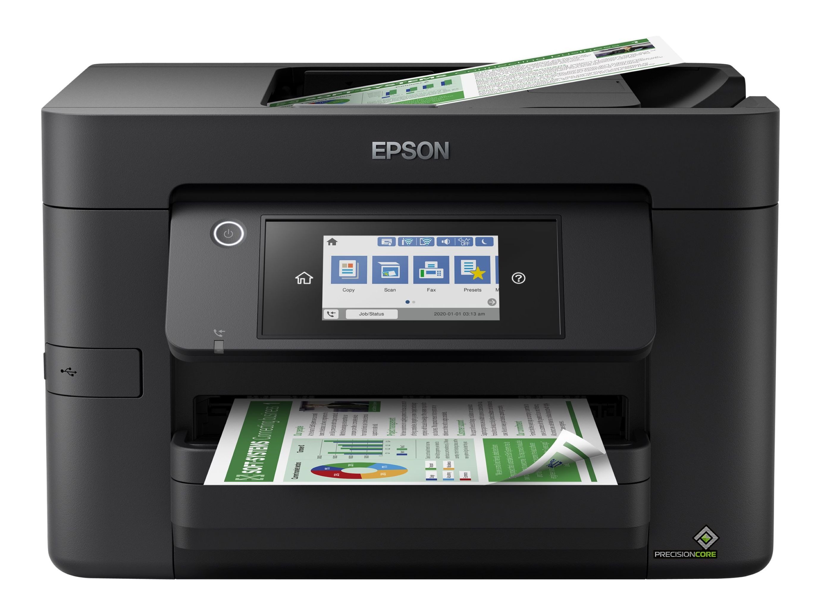 Epson WorkForce Pro WF-4820DWF - MFP - inkl. Multipack (4) cmyk (405) XL Multifunktionsdrucker, (Bundle)