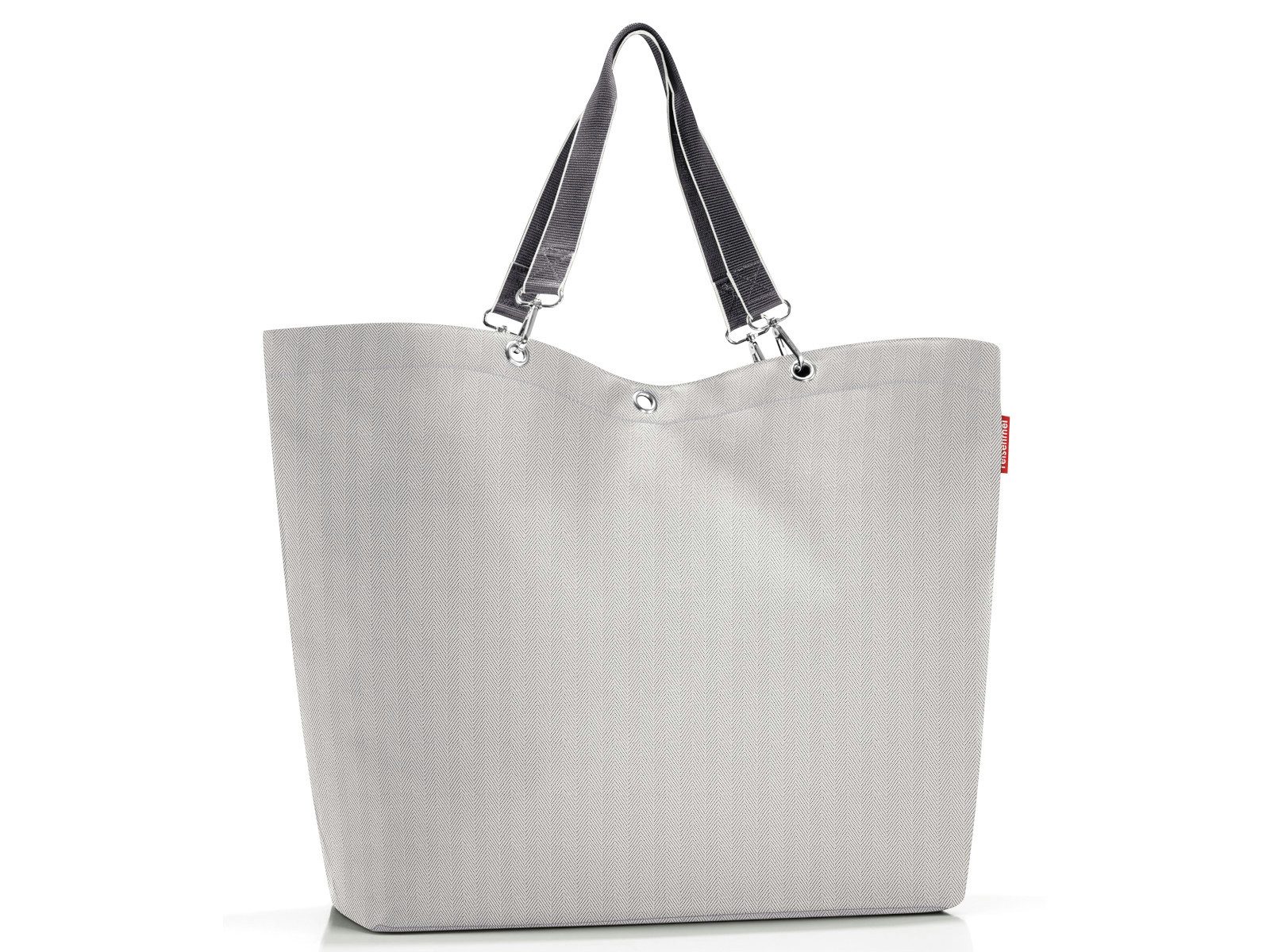 REISENTHEL® Einkaufsshopper shopper XL herringbone grey, günstig online kaufen