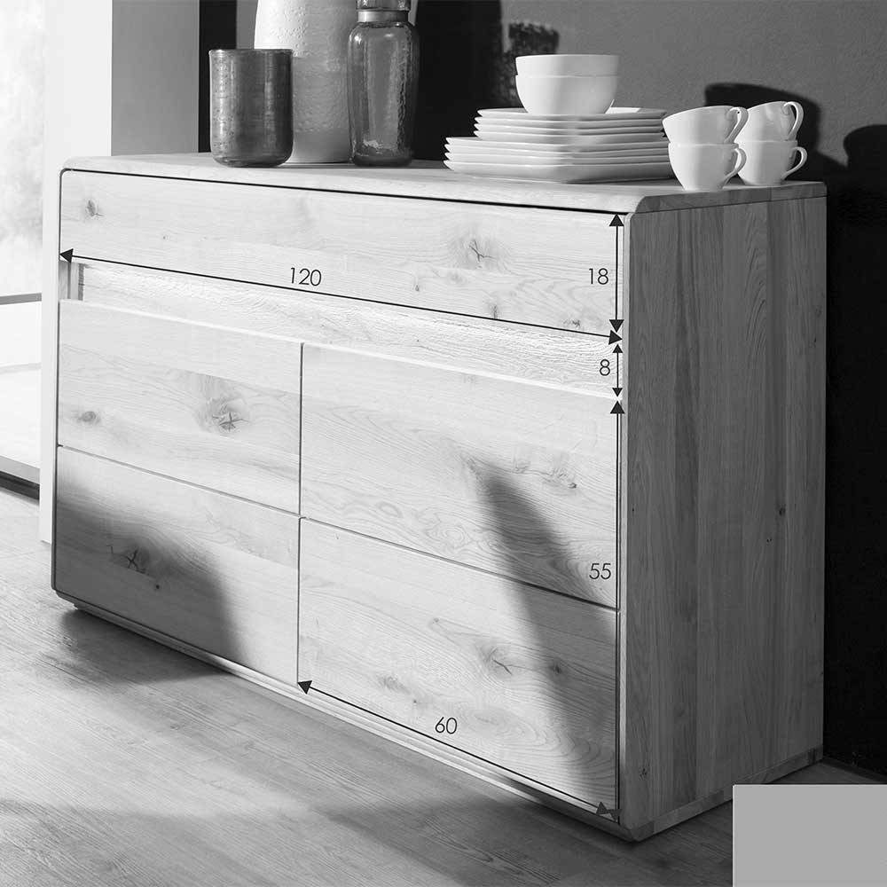 Main Möbel Sideboard Sideboard Kommode 123x86cm Wildeiche Berlin