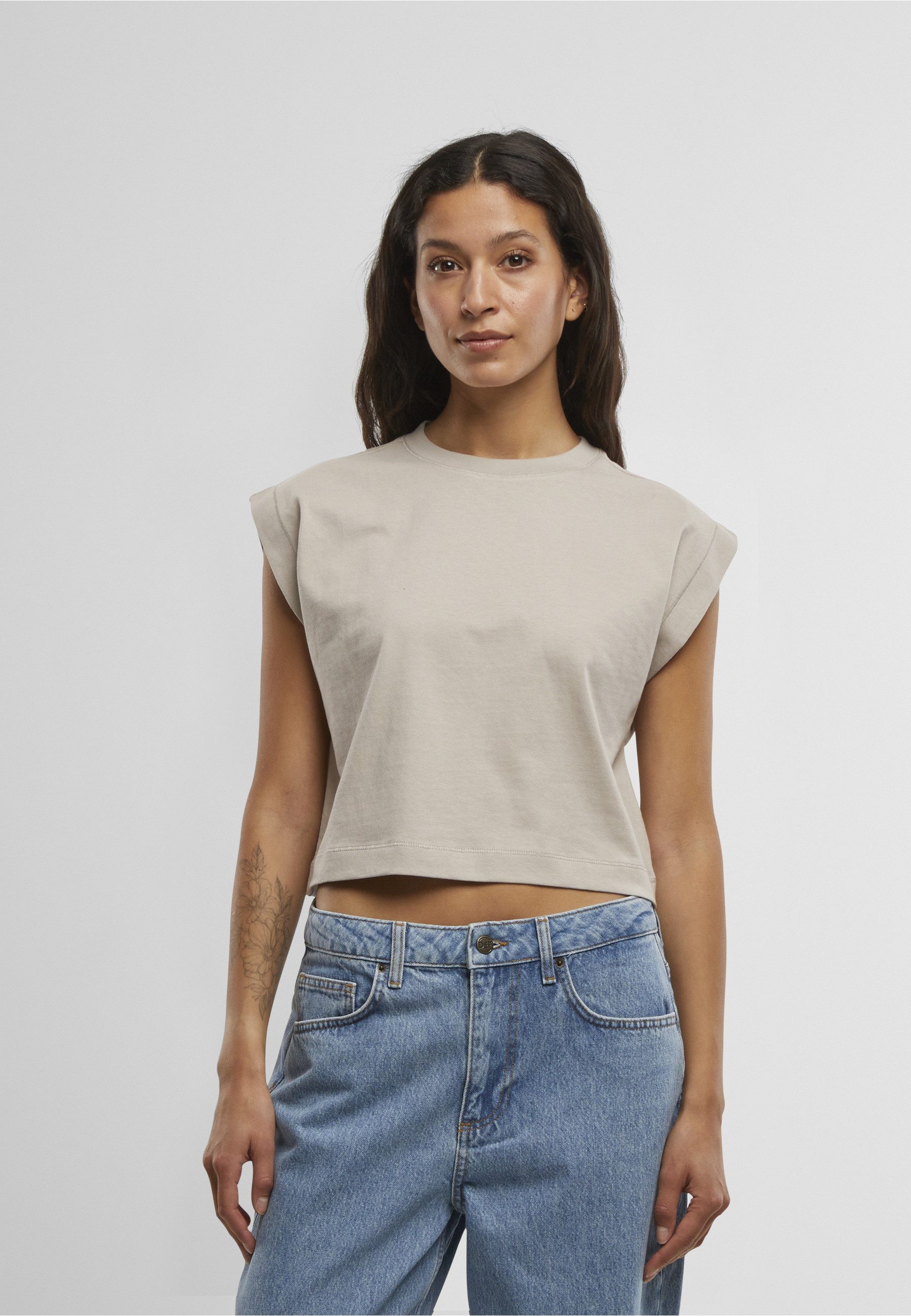 URBAN CLASSICS T-Shirt Urban Classics Ladies Oversized Boxy Heavy Tee (1-tlg)