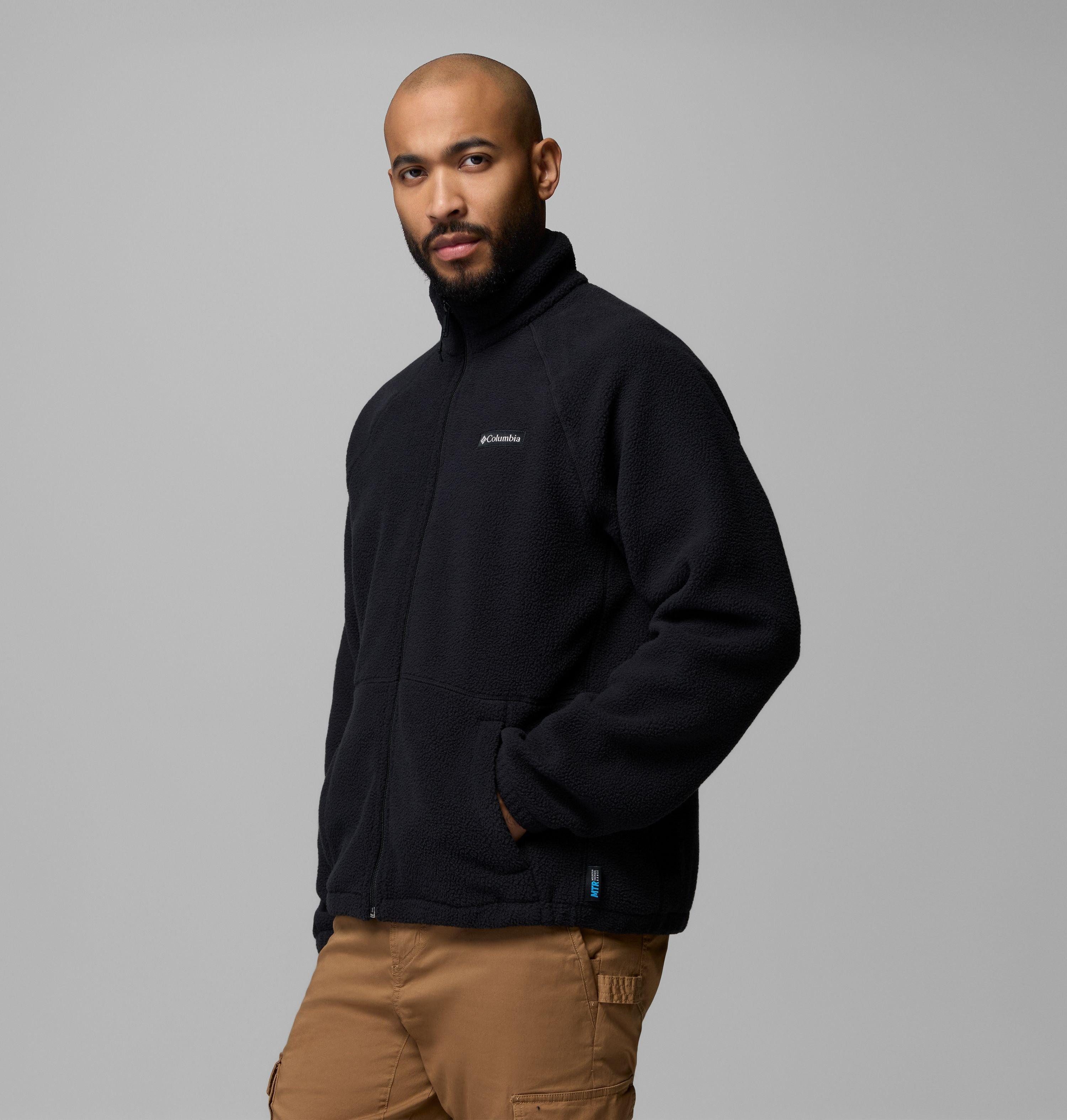 Columbia Fleecejacke Timber Crest MTR Fleece Full Zip mit Reißverschluss, wasserabweisend, windabweisend, atmungsaktiv – Bild 3 von 5