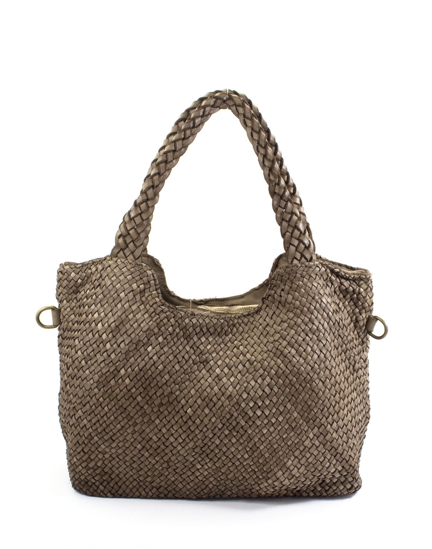 Schultertasche Yasmin Italy Designer Messenger Damen Handtasche Shopper