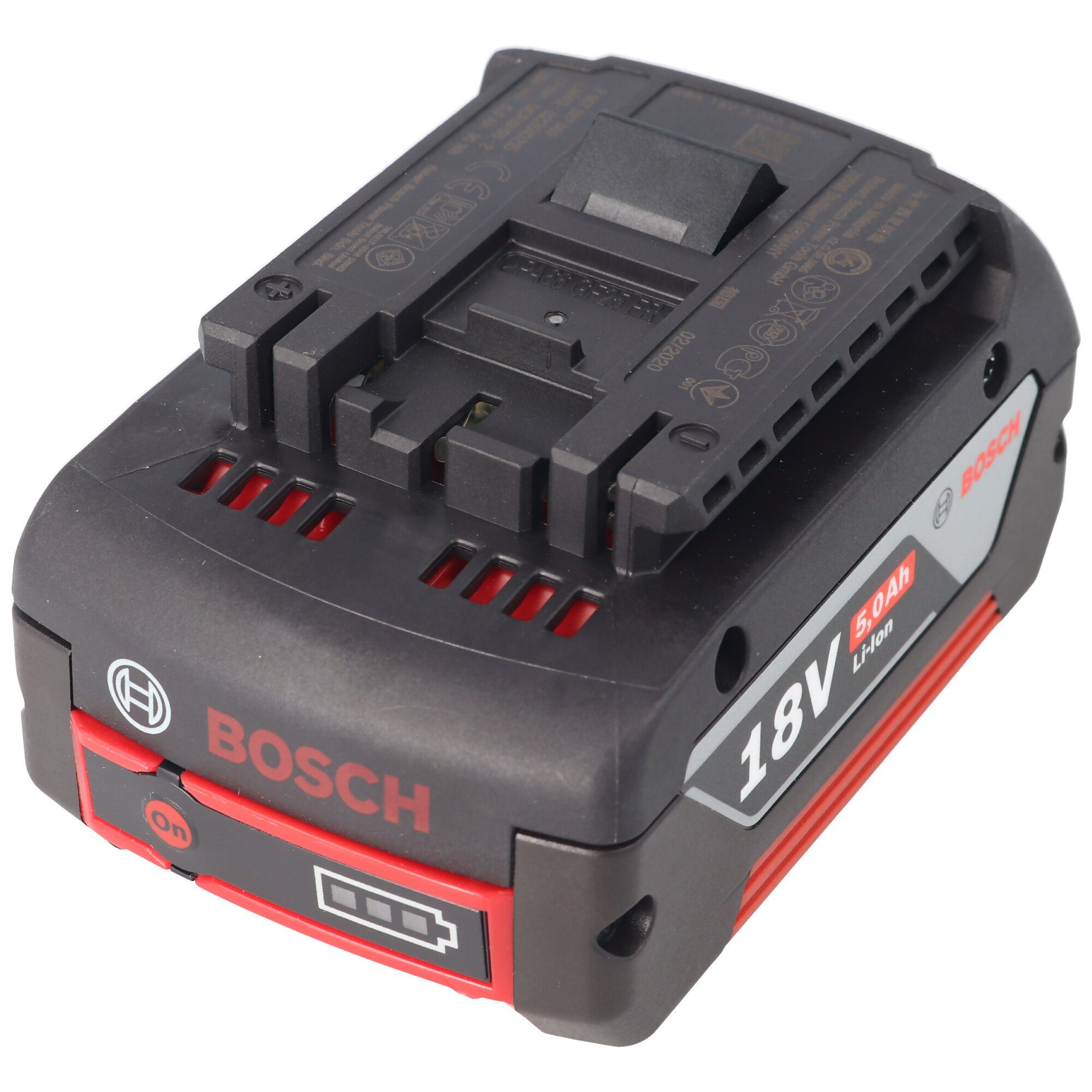 BOSCH Original Bosch GSR 18 V-LI Akku 2607336815, 2607337263, 1600A004ZN mi Akku 6000 mAh (18 V)