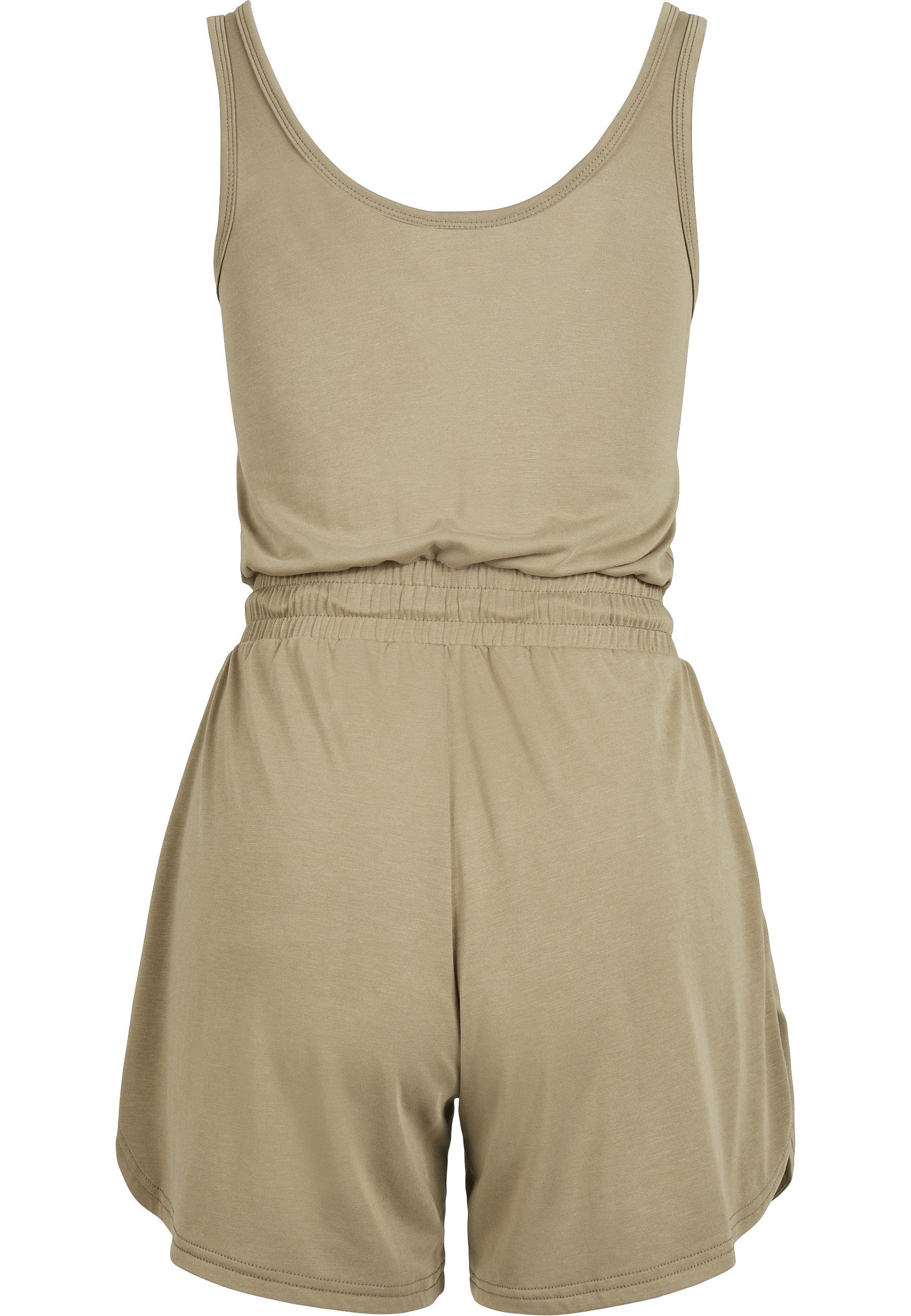 URBAN CLASSICS Jumpsuit Urban Classics Damen Ladies Short Sleeveless Modal Jumpsuit (1-tlg)