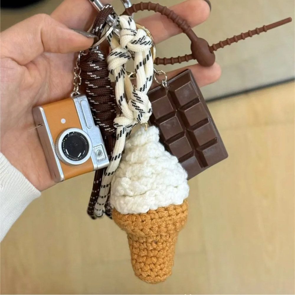 Blusmart Schlüsselanhänger Kawaii Schlüsselanhänger Set (Gewebte Seil Dekor günstig online kaufen