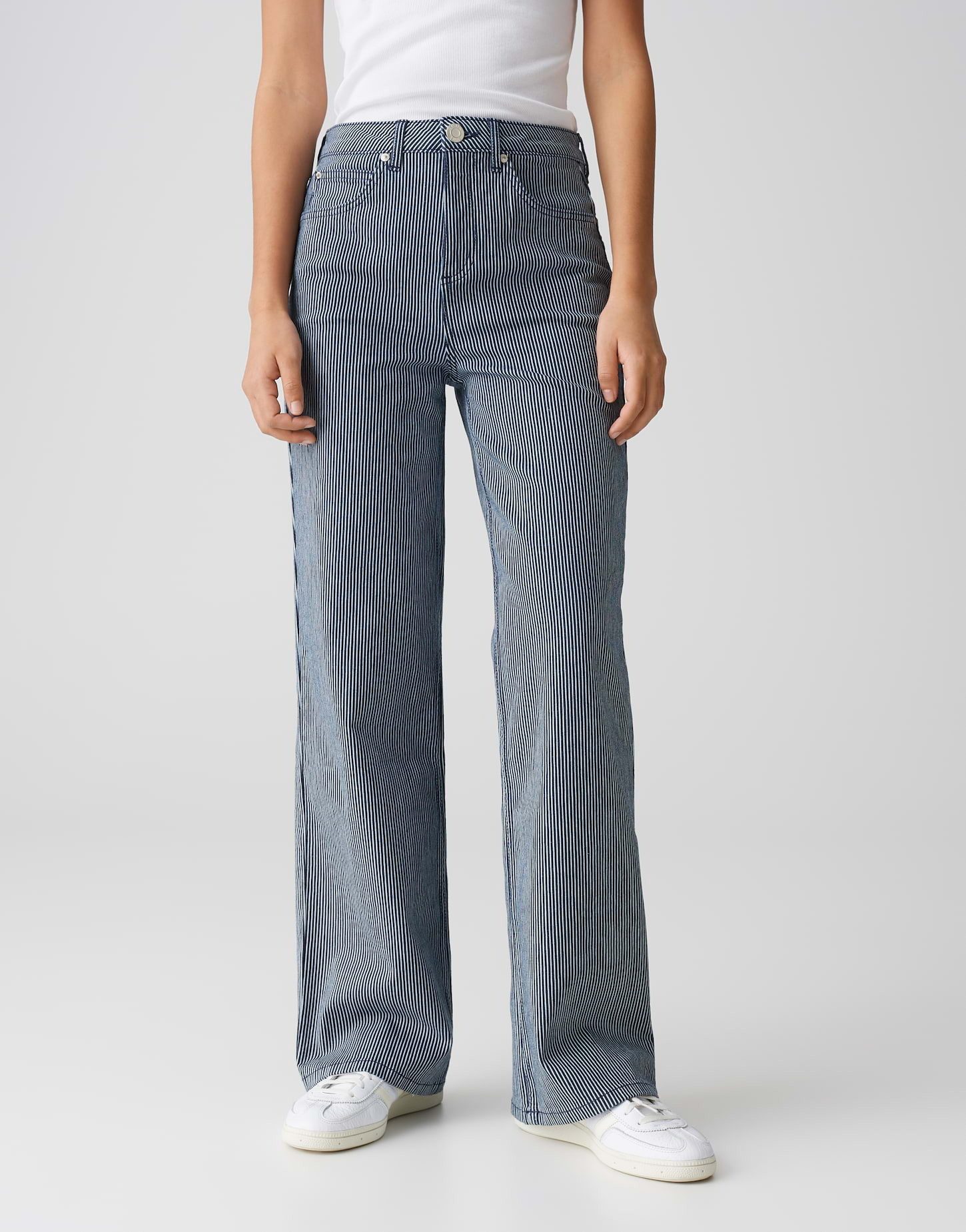OPUS Weite Jeans MIVY STRIPED High günstig online kaufen