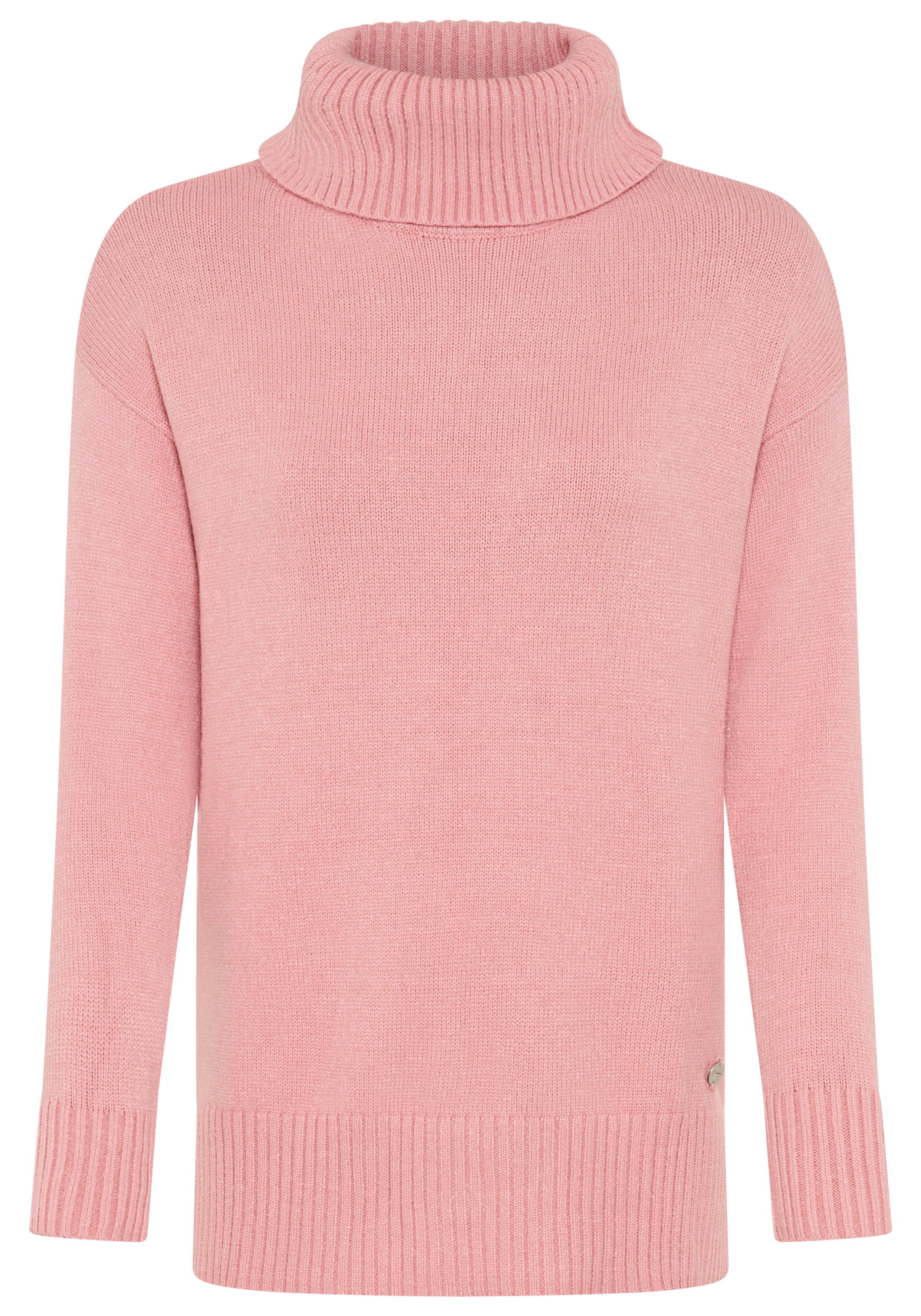 Rollkragenpullover aus weicher Viskosemischung