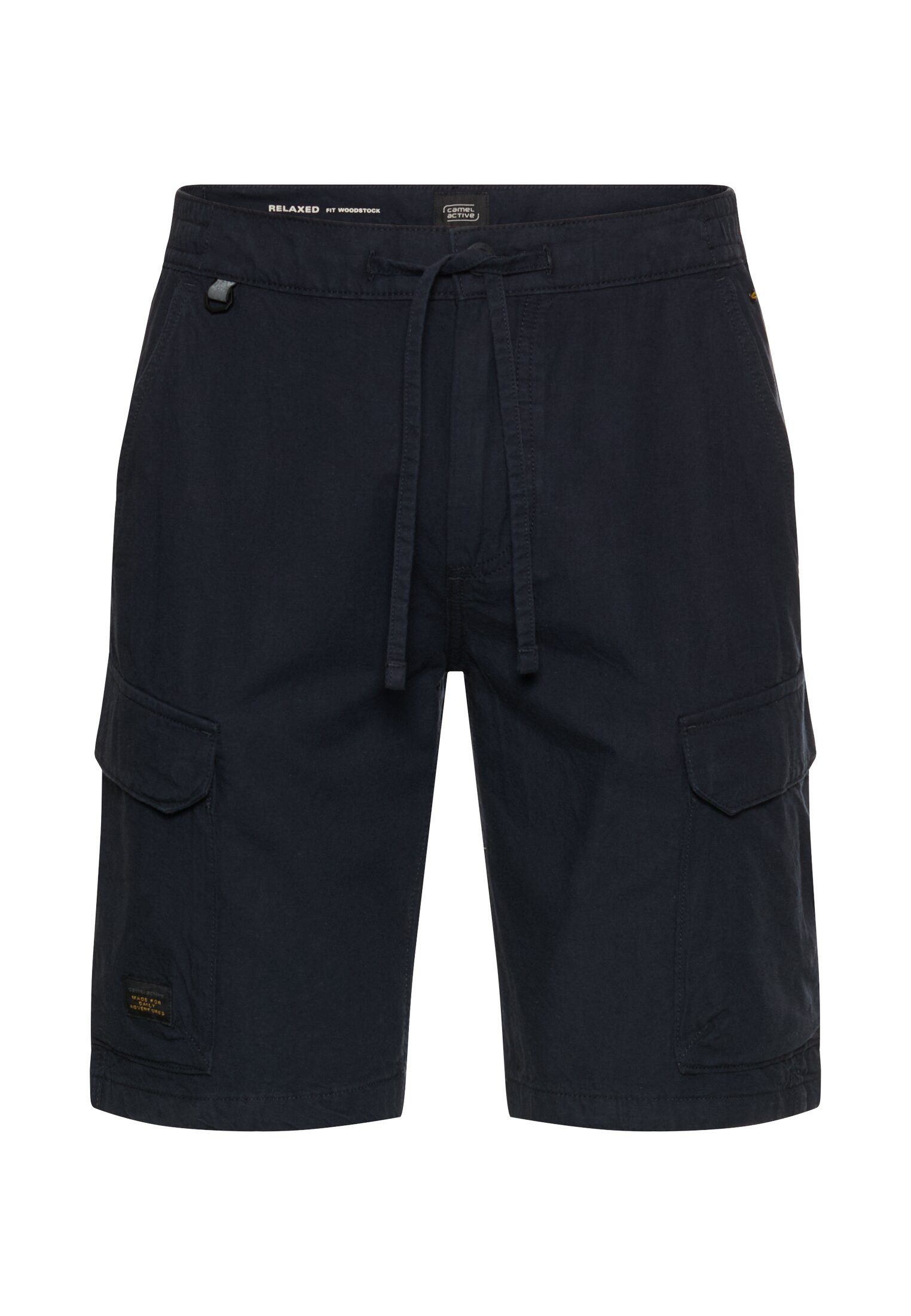 camel active Cargoshorts mit Kordelzug und mit Leinen