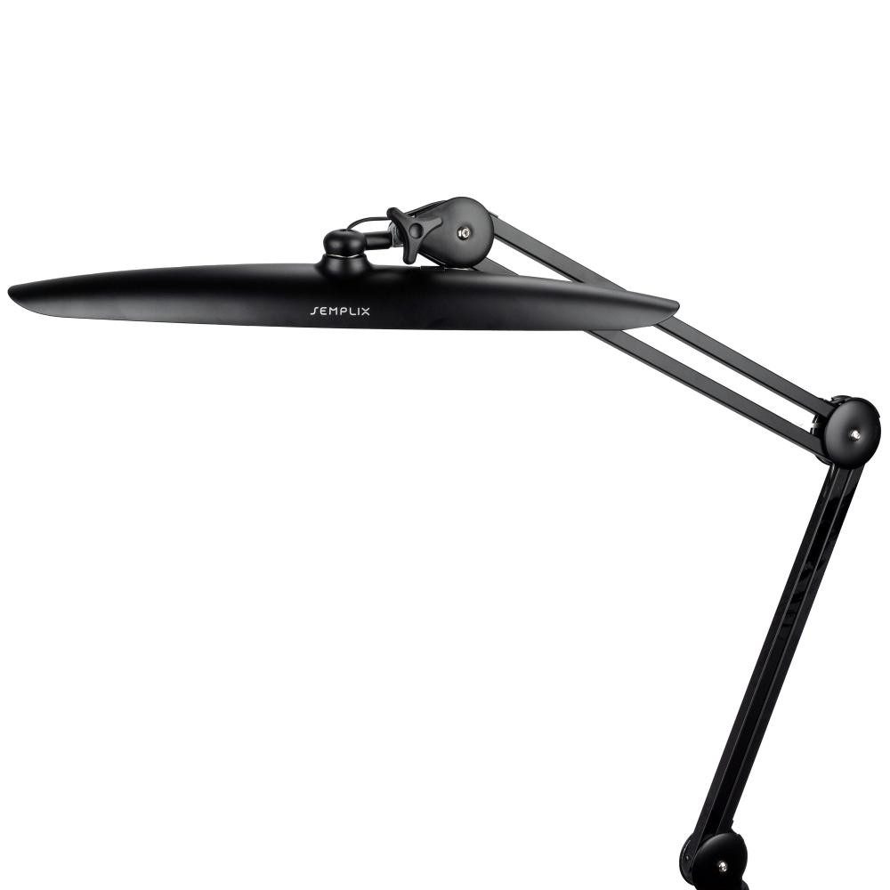 Semplix LED Arbeitslicht - LED Arbeitslampe (182 LED / 3 Farben/ dimmbar/ Tischklemme)