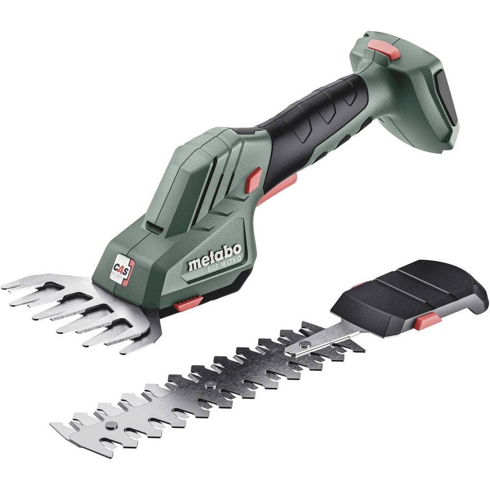 metabo Grasschere 18-Volt-Akku-Strauch- und Grasschere 601609850, ohne Akku