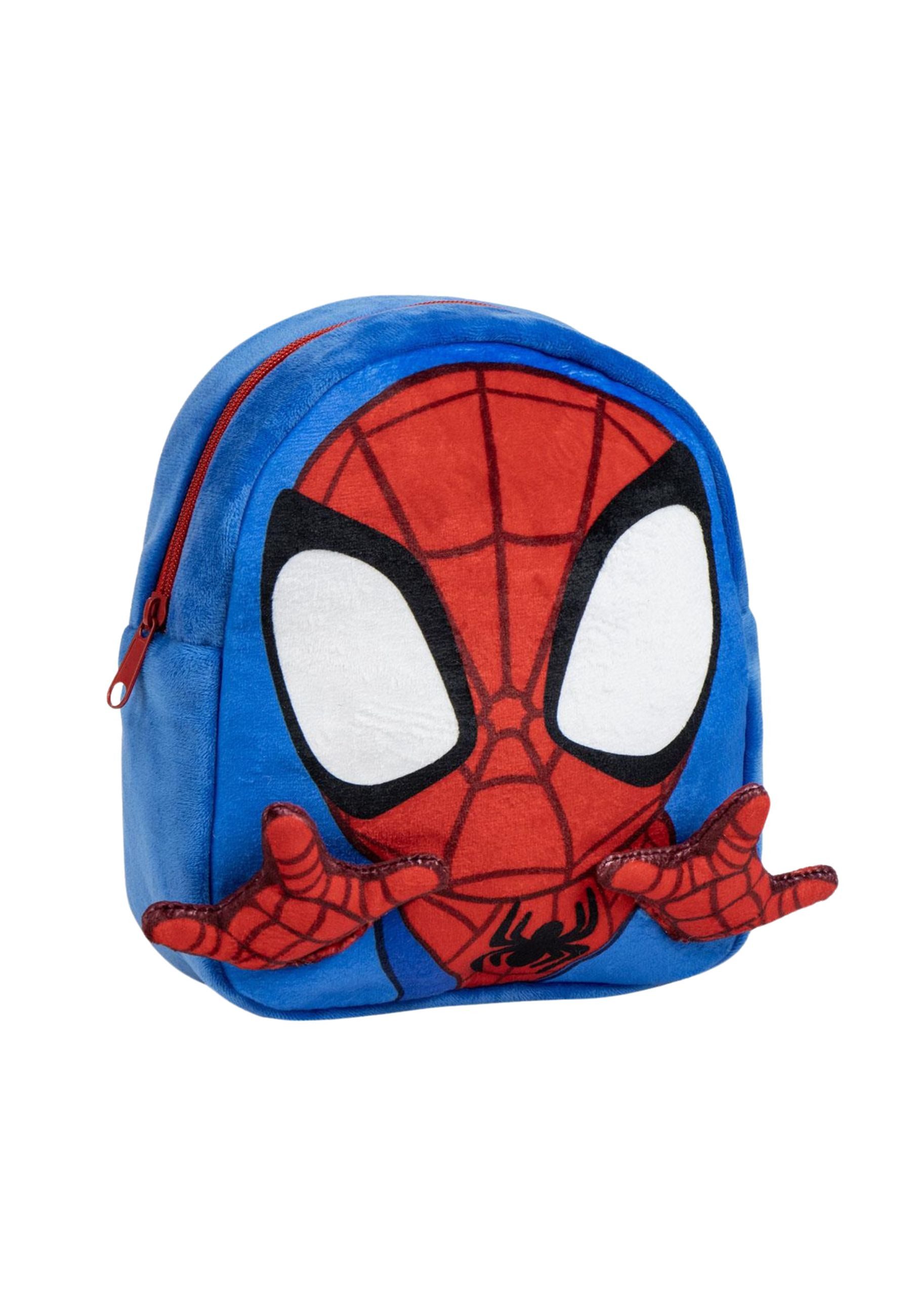 Disney Rucksack Kindergarten Rucksack mit Plüschfigur Spidey (Set)