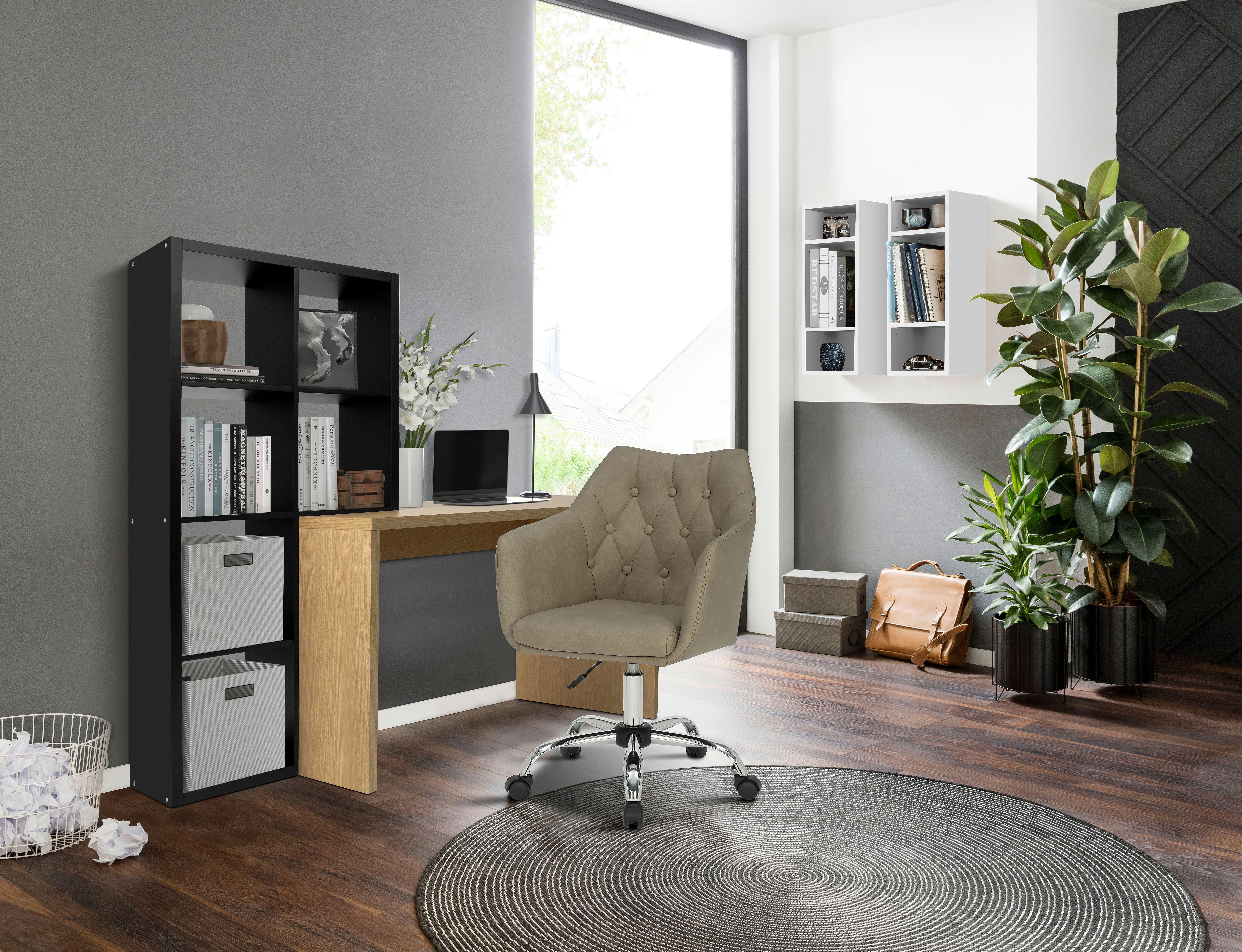 INOSIGN Regal-Schreibtisch Triest, Computertisch mit Raumtrenner, Breite 15 günstig online kaufen