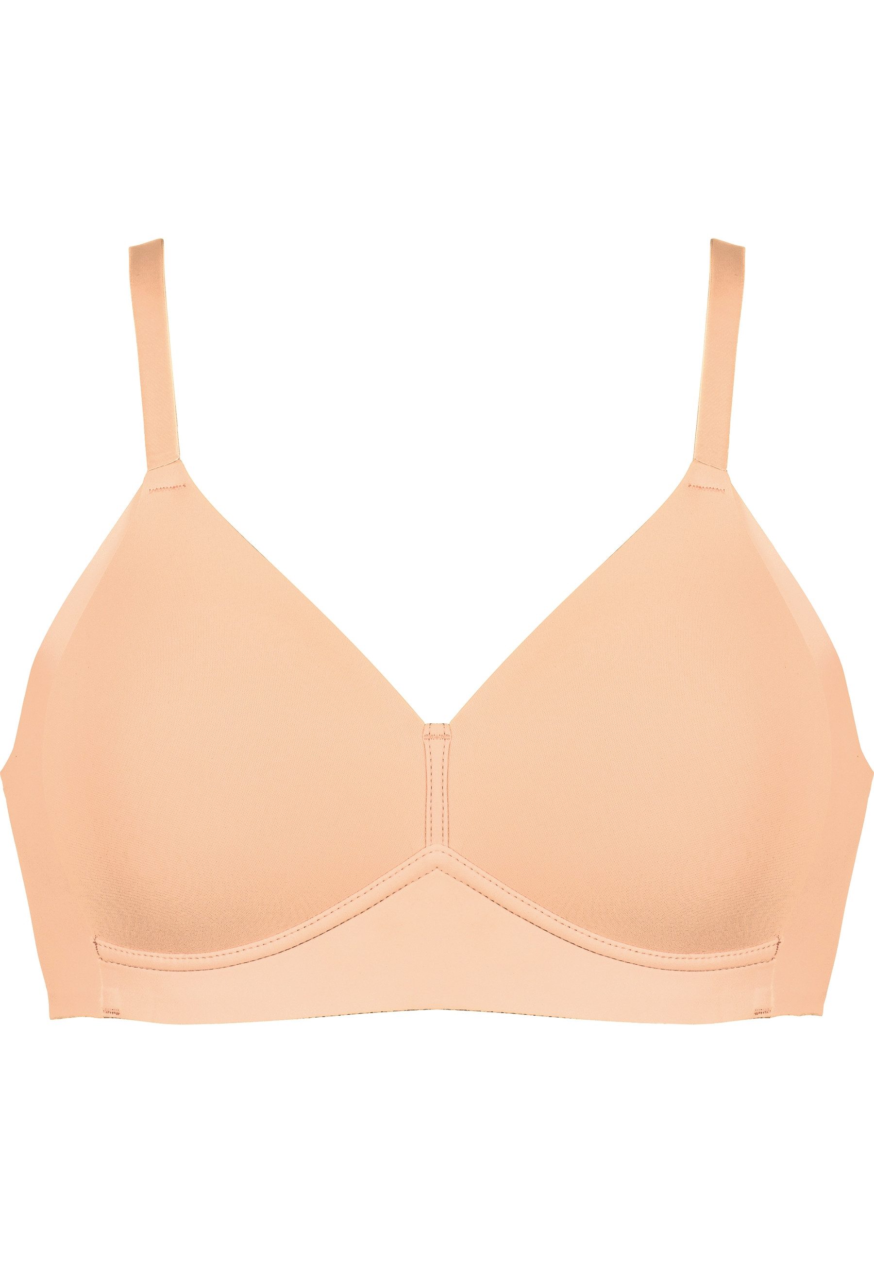 Naturana Soft-BH Smoothing flache nahtlose Abschlüsse, breites Unterbrustband, ohne Bügel, basic