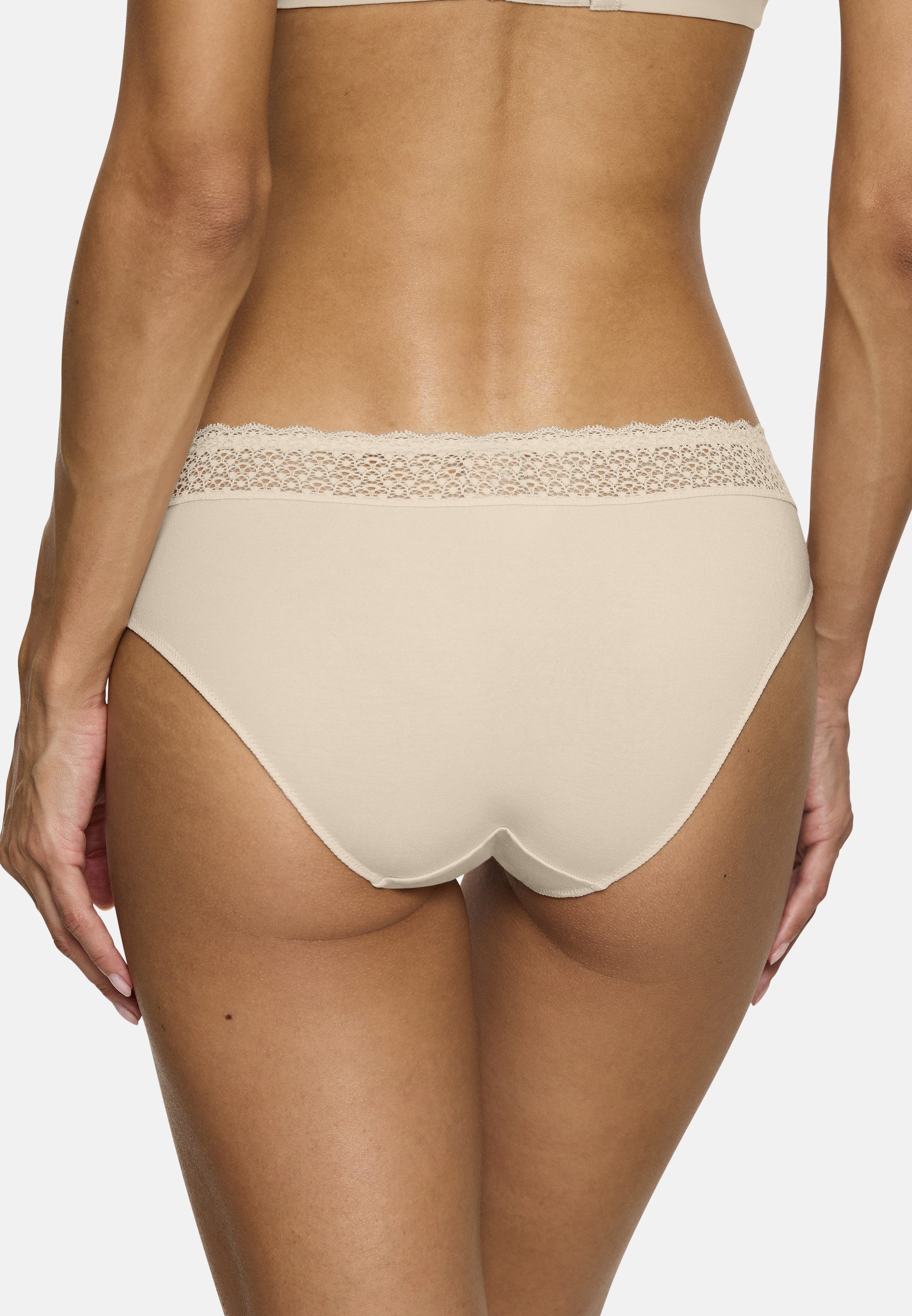 Triumph Tai-Slip 6er Pack Feel of Modal (Spar-Set, 6-St) Tai Slip - Atmungsaktiv - Eleganter Spitzenbund am Taillenrand