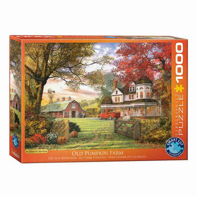 EUROGRAPHICS Puzzle Die alte Kürbis Farm von Dominic Davison, 1000 Puzzleteile