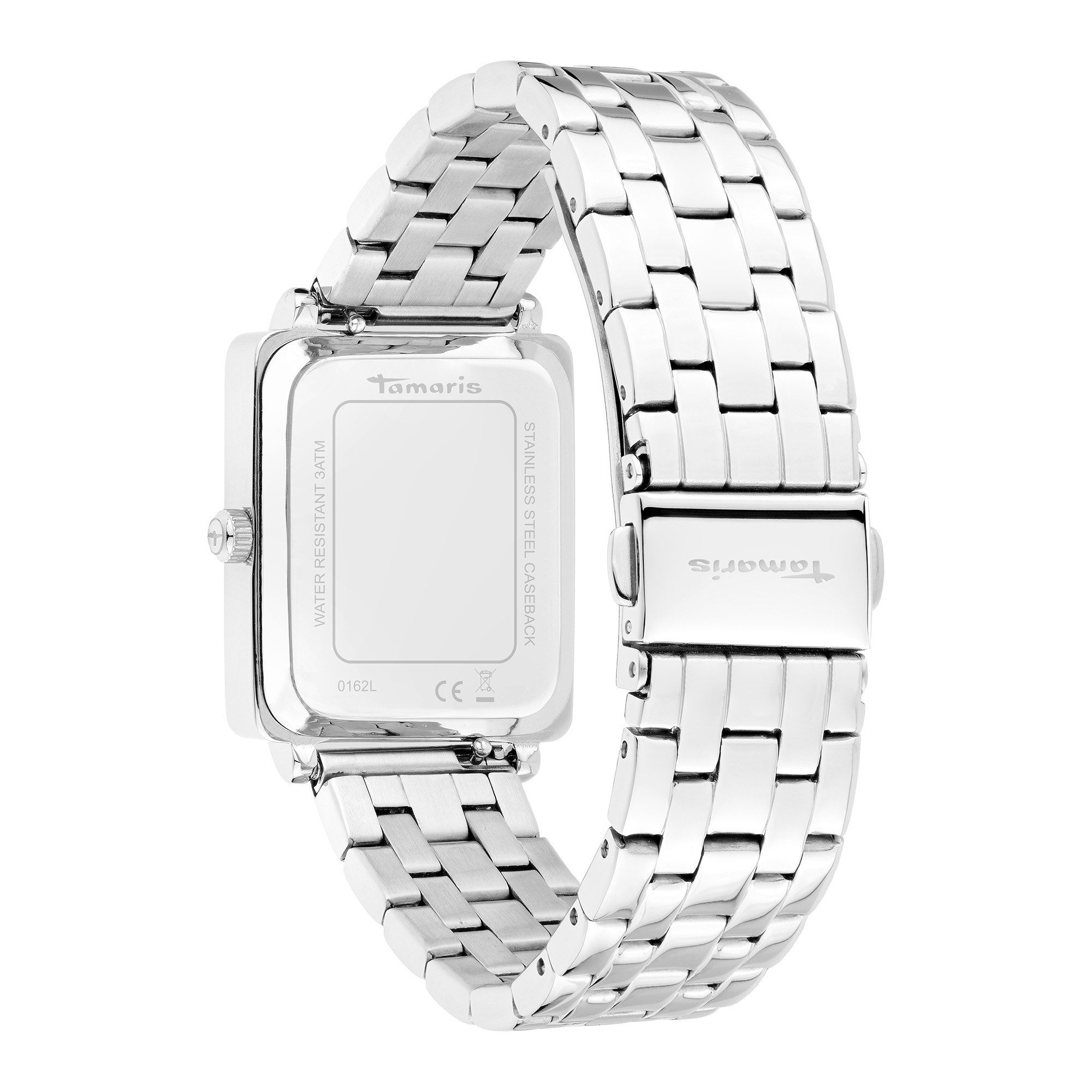 Tamaris Quarzuhr The Square Edelstahl