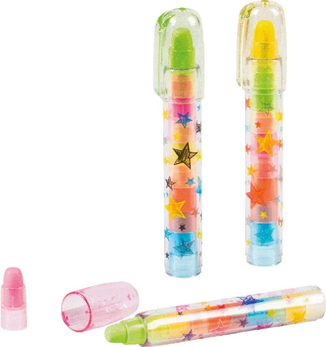 BRUNNEN Radiergummi Brunnen 1x Radierstift Fun Collection 5-farbig