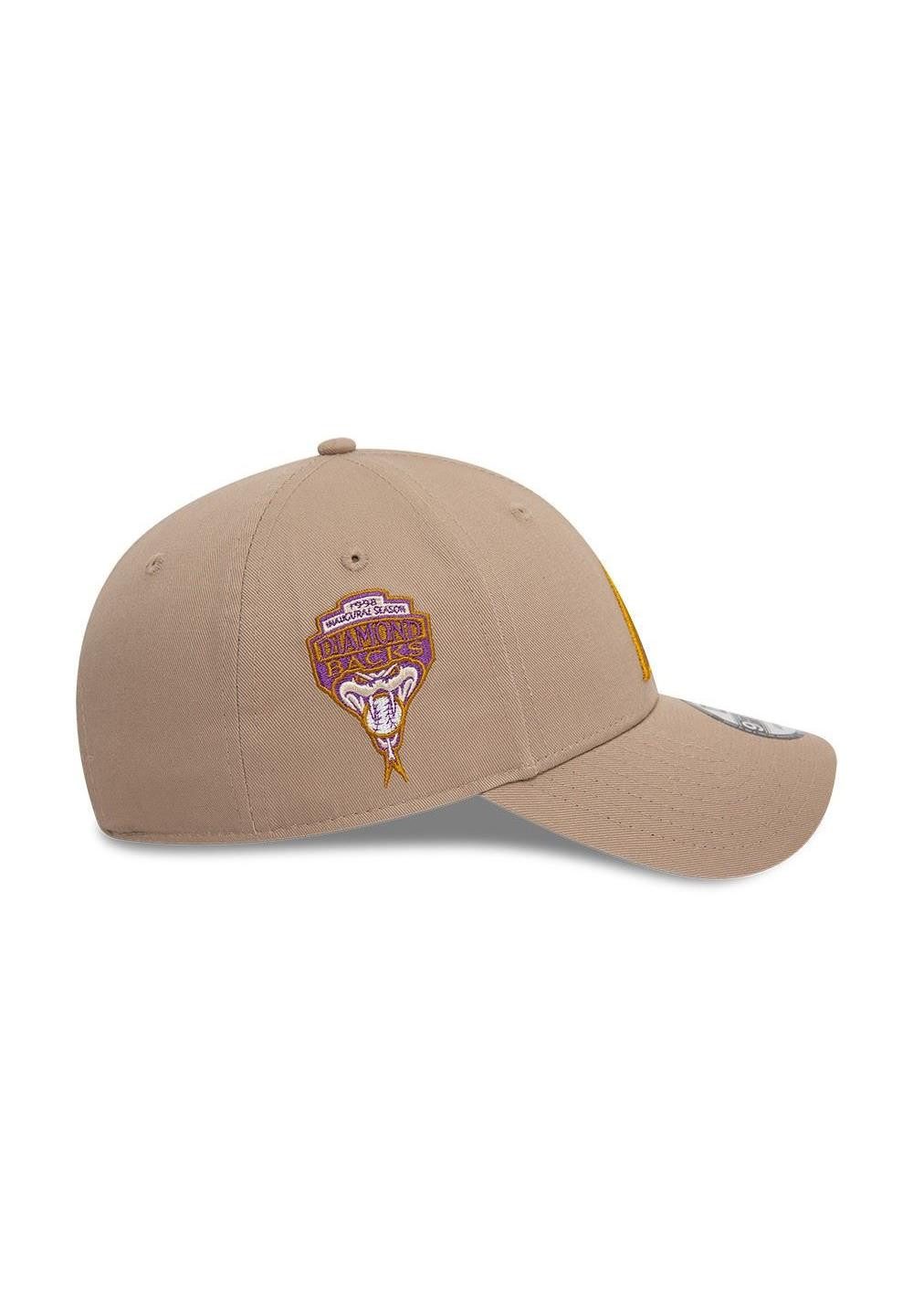 New Era Baseball Cap Arizona Diamondbacks MLB 1998 Inaugural Season Sidepatch Beige 9Forty (1-St)