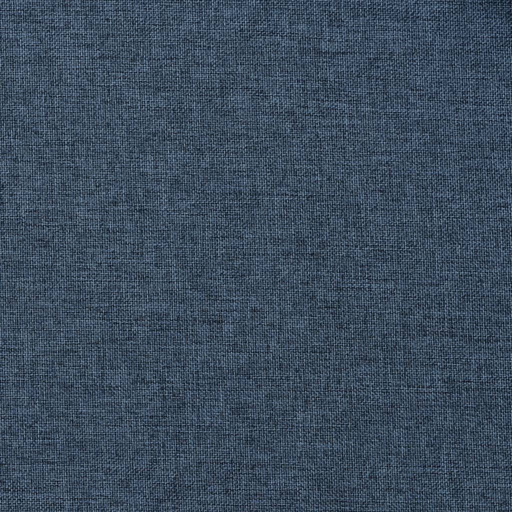 140x175 furnicato, (2 Blau Verdunkelungsvorhänge cm, Stk. Leinenoptik Ösen 2 St) Vorhang