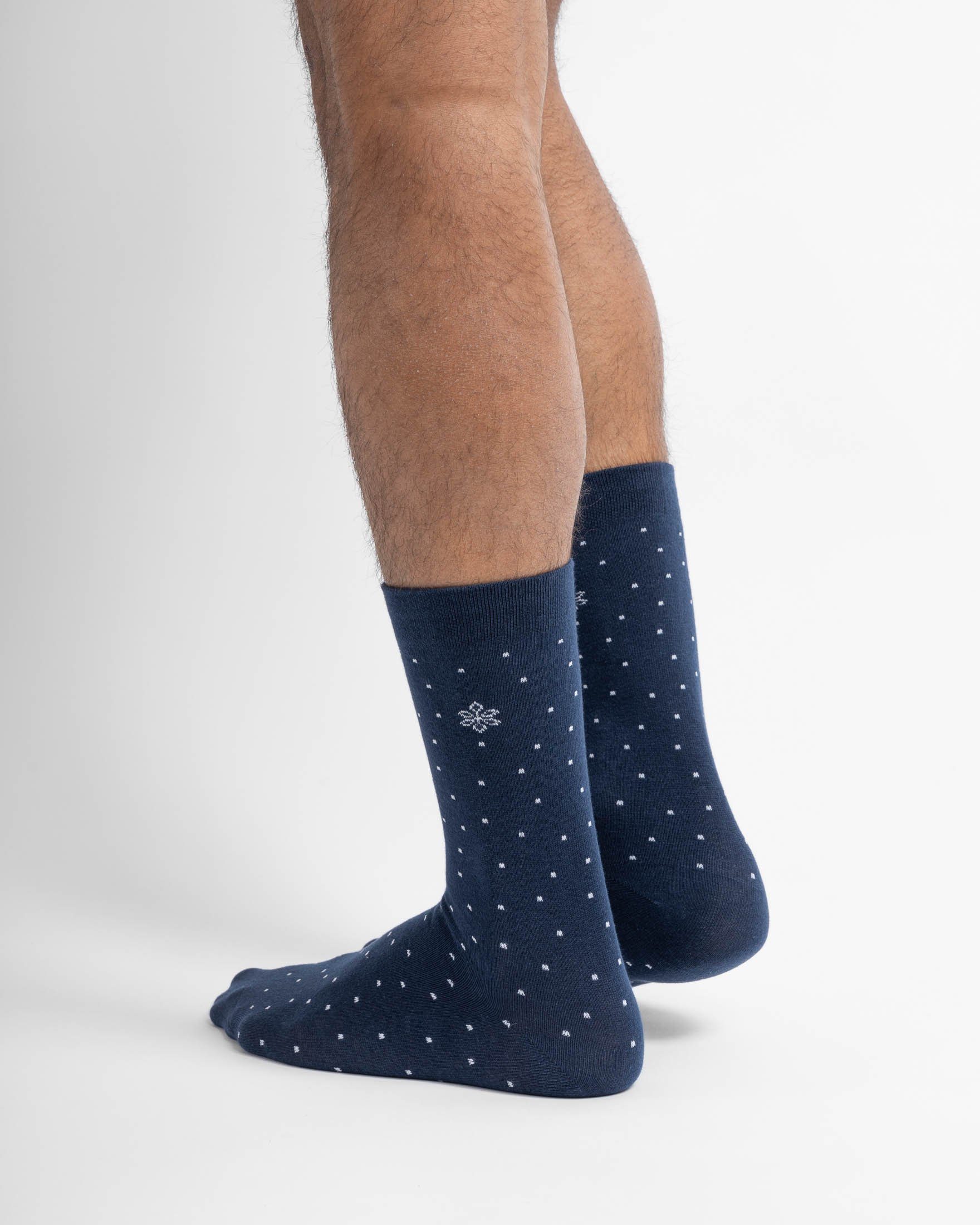 Wäsche/Bademode Strümpfe SNOCKS Businesssocken Weihnachten Geschenk Business Socken (4-Paar) aus Bio-Baumwolle, ohne störende Na