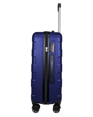 My Travel Bag Koffer Barcelona ABS Zwilllingsrollen Handgepäck Kofferset Trolley 3er Set