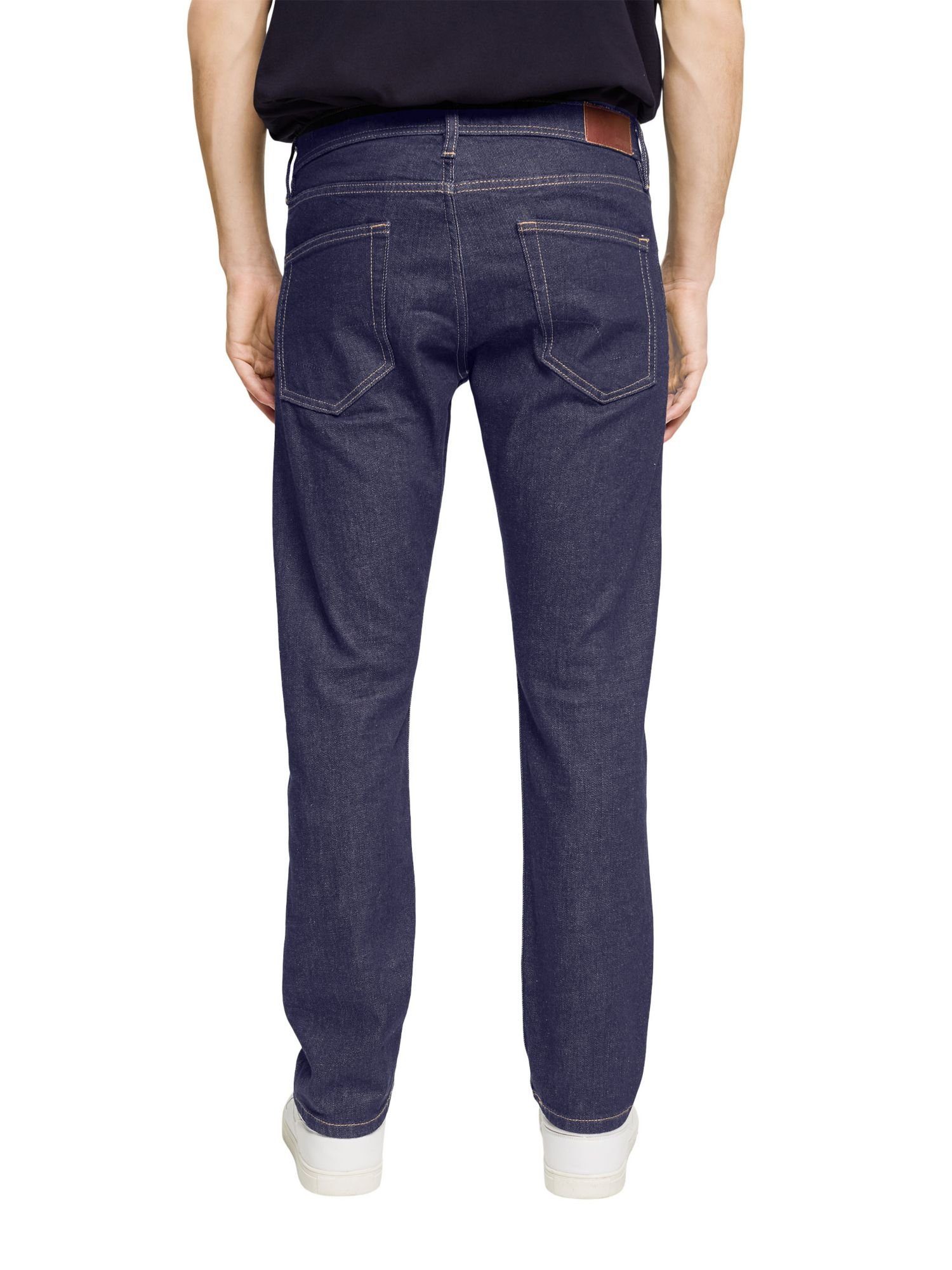 Organic RINSE Stretch-Jeans Slim-fit-Jeans BLUE mit Cotton Esprit