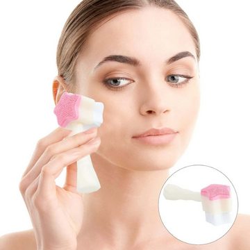 KIKI Gesichtsbürstenaufsatz Tragbare Hautpflegebürste Manuelle Gesichtsbürste, 1-tlg.