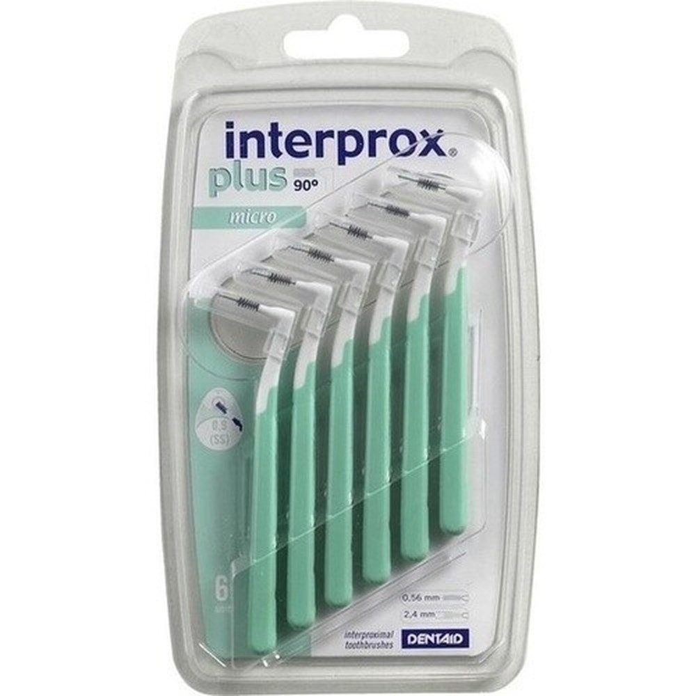 Interprox Interdentalbürsten INTERPROX plus micro grün Interdentalbürste 6St