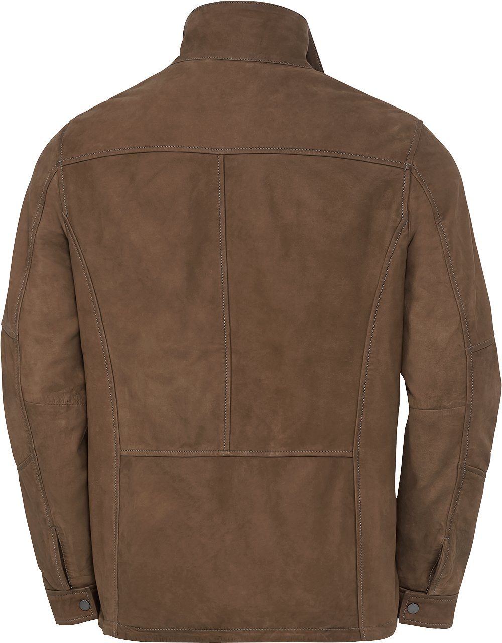 Ross & Cole Lederjacke aus reinem Nubuk Schafsleder und Baumwolle günstig online kaufen