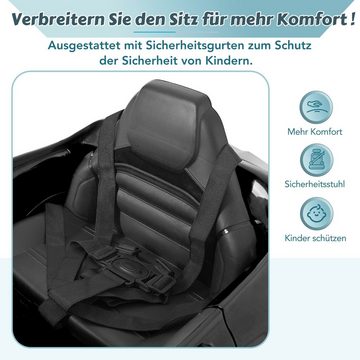 EXTSUD Elektro-Kinderauto Elektroauto für Kinder Benz AMG GLA45 12-V-Batterie30 kg Tragfähigkeit, 3 Geschwindigkeiten, 2 Motoren, USB-Anschluss