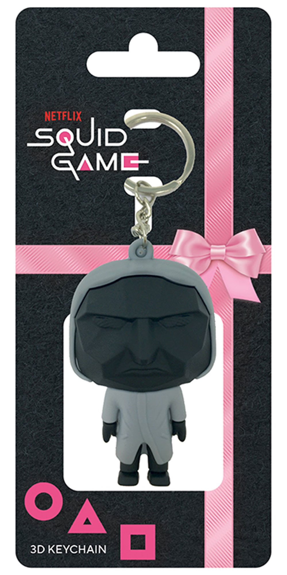 Schlüsselanhänger 3D Keyring - Merchandise - Squid Game - Mask Man