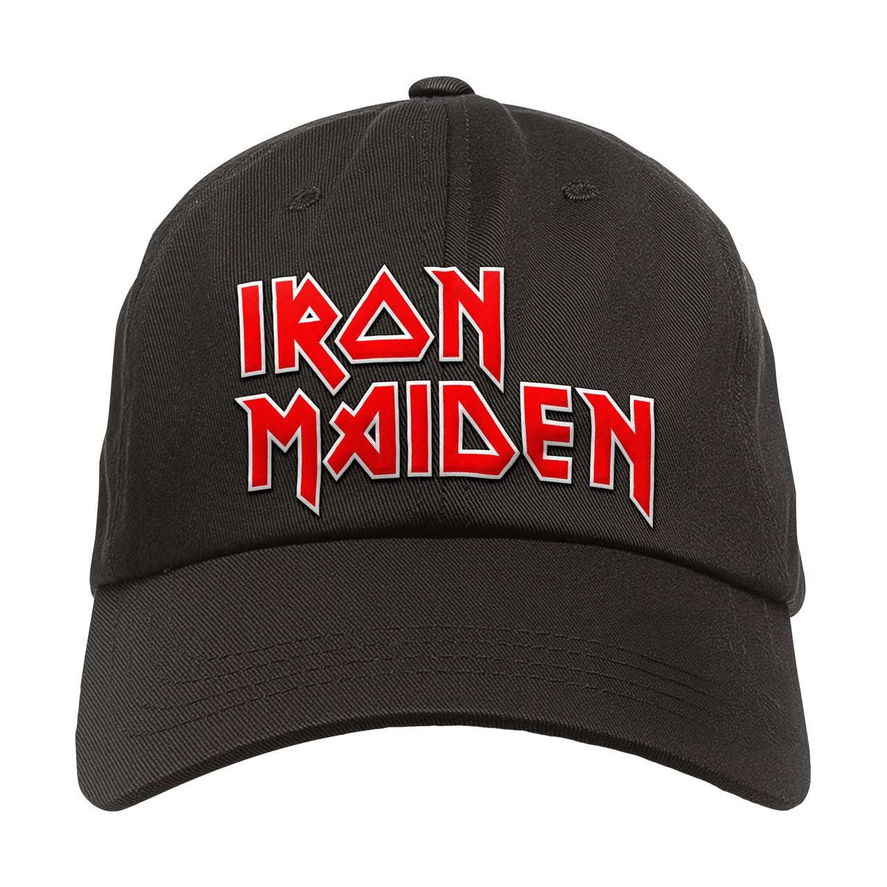 Baseball Cap mit Iron Maiden (Logo) Aufdruck für Kinder (2-14 J)