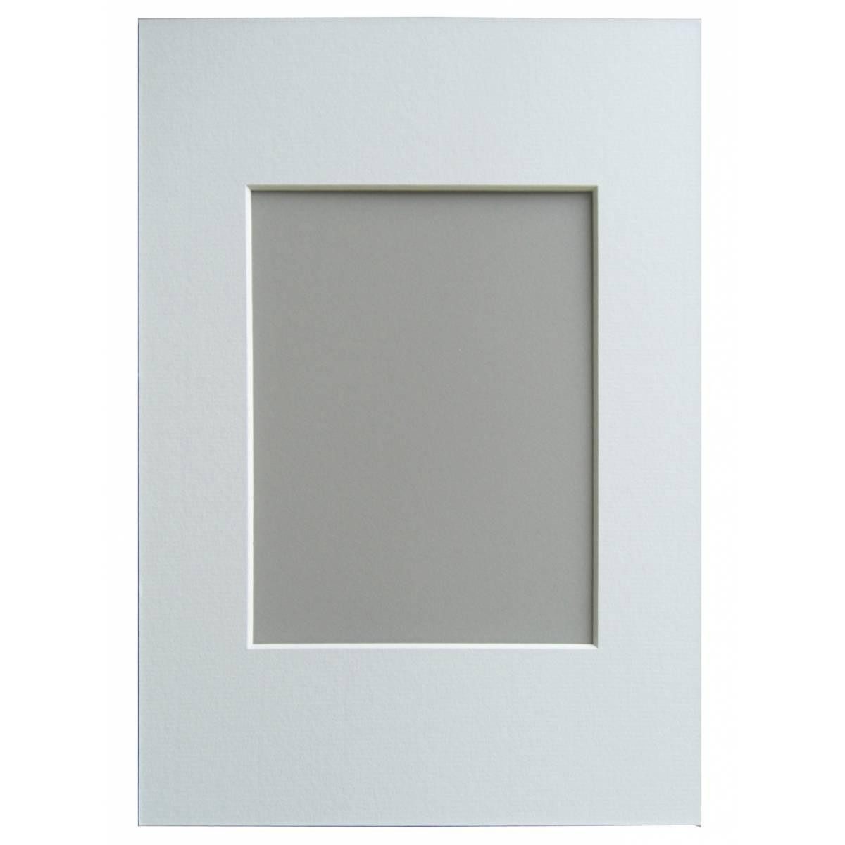 Walther Bilderrahmen PA041W Passepartout 30x40 innen 20x30 cm weiß