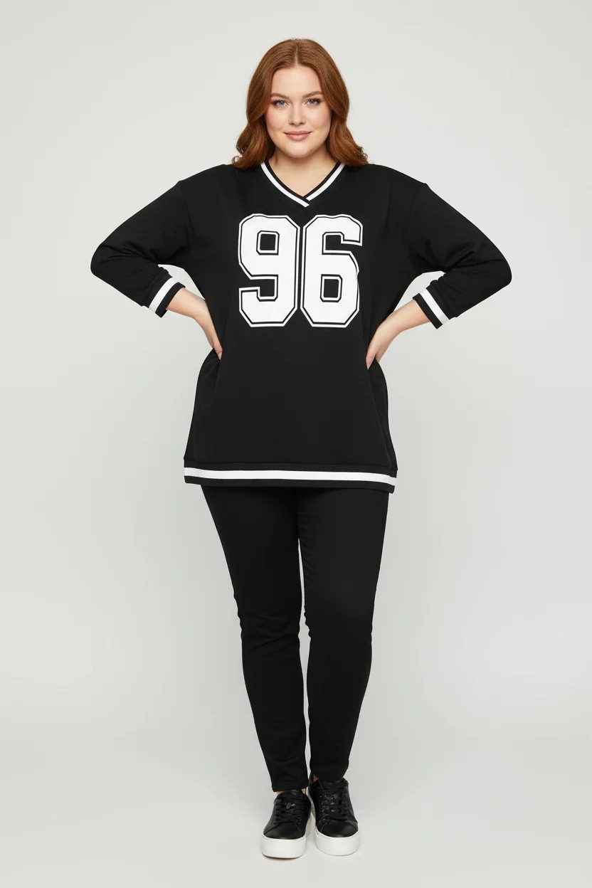 Kapuzensweatshirt Bedrucktes Sweatshirt