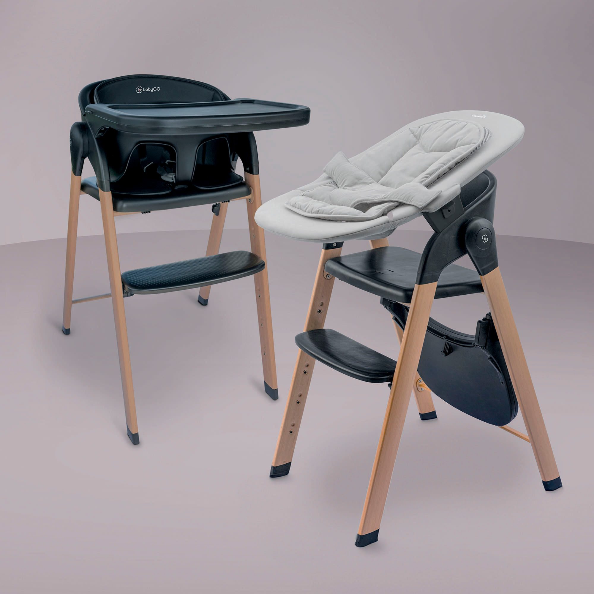 BabyGo Kombihochstuhl Levels, inklusive Wippe günstig online kaufen
