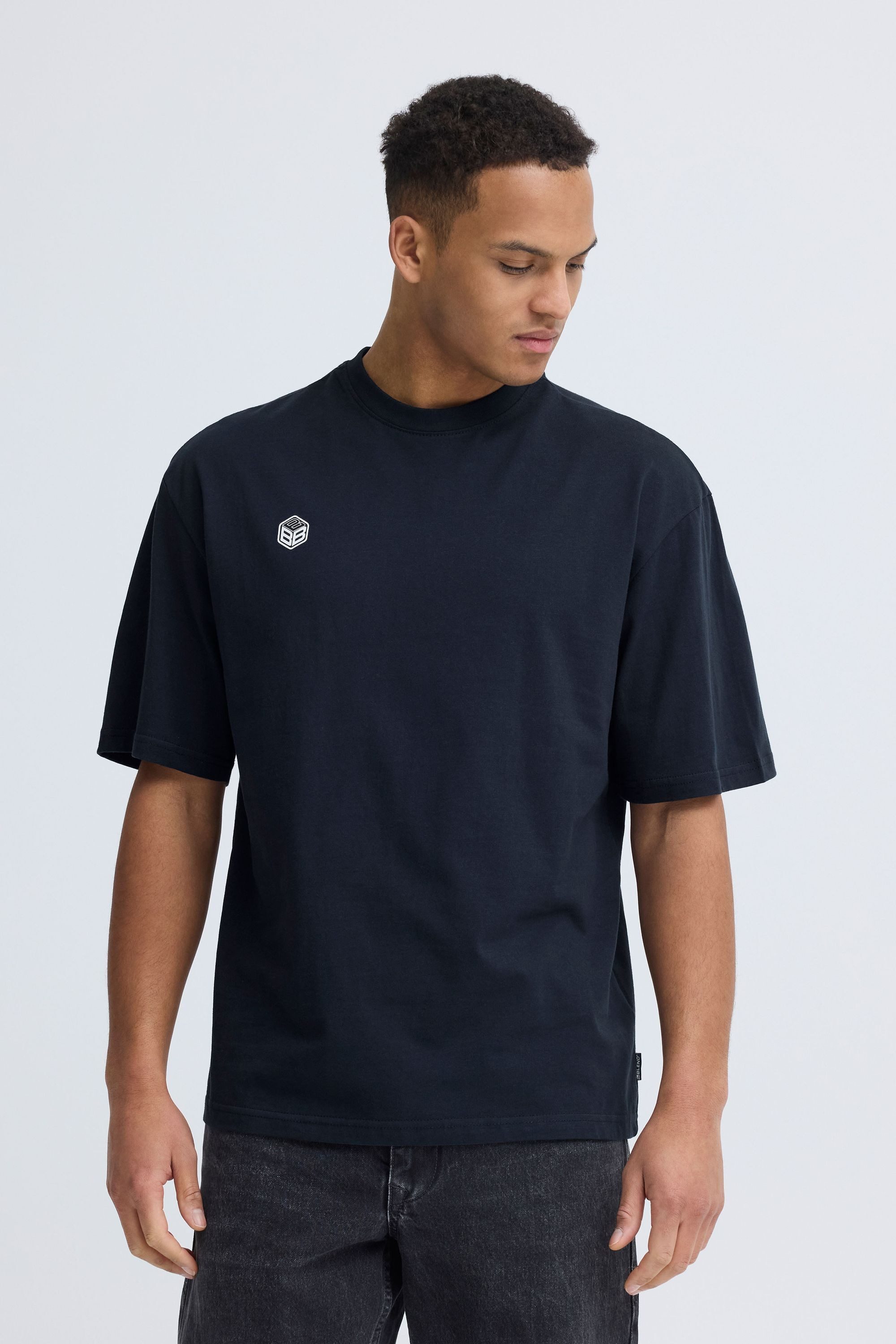 Blend Rundhalsshirt BHKelsey (1-tlg) T-Shirt mit Backprint