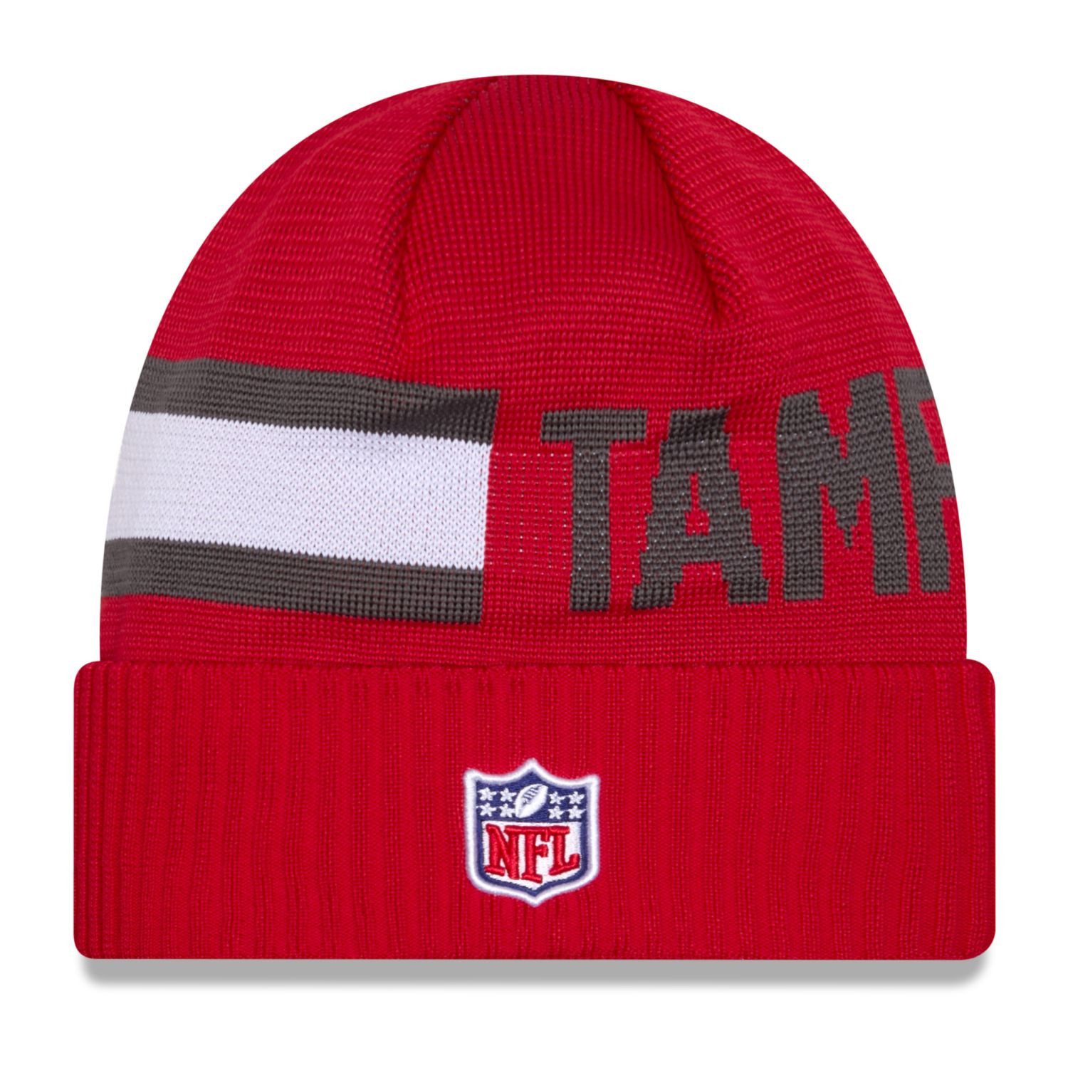 New Era Fleecemütze NFL SIDELINE Tech Knit Tampa Bay Buccaneers