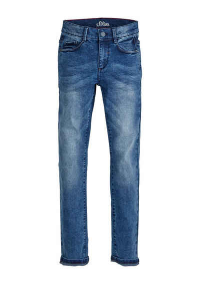 s.Oliver Junior Regular-fit-Jeans mit authentischer Waschung