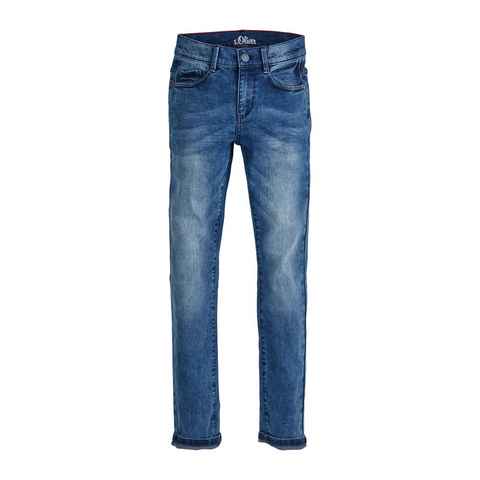 s.Oliver Junior Regular-fit-Jeans mit authentischer Waschung