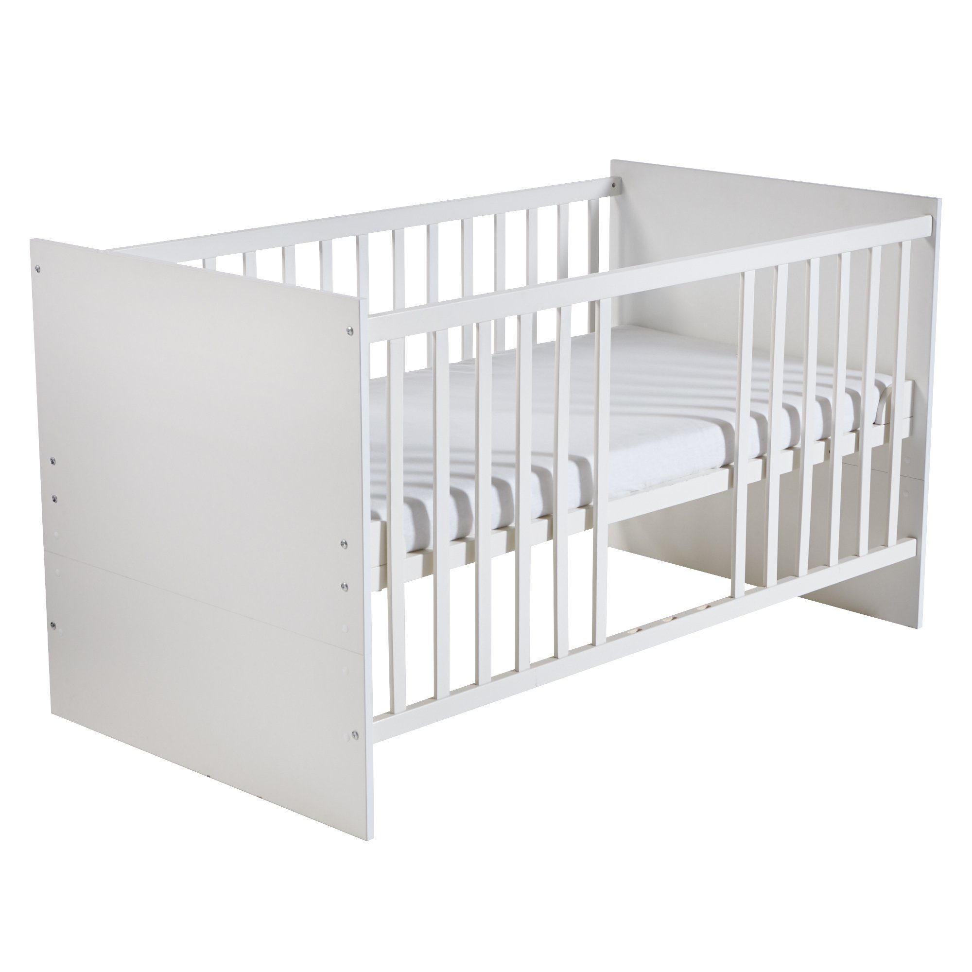 roba® Babyzimmer-Komplettset Maren 2-teilig, Kombi-Kinderbett & breite Wickelkommode