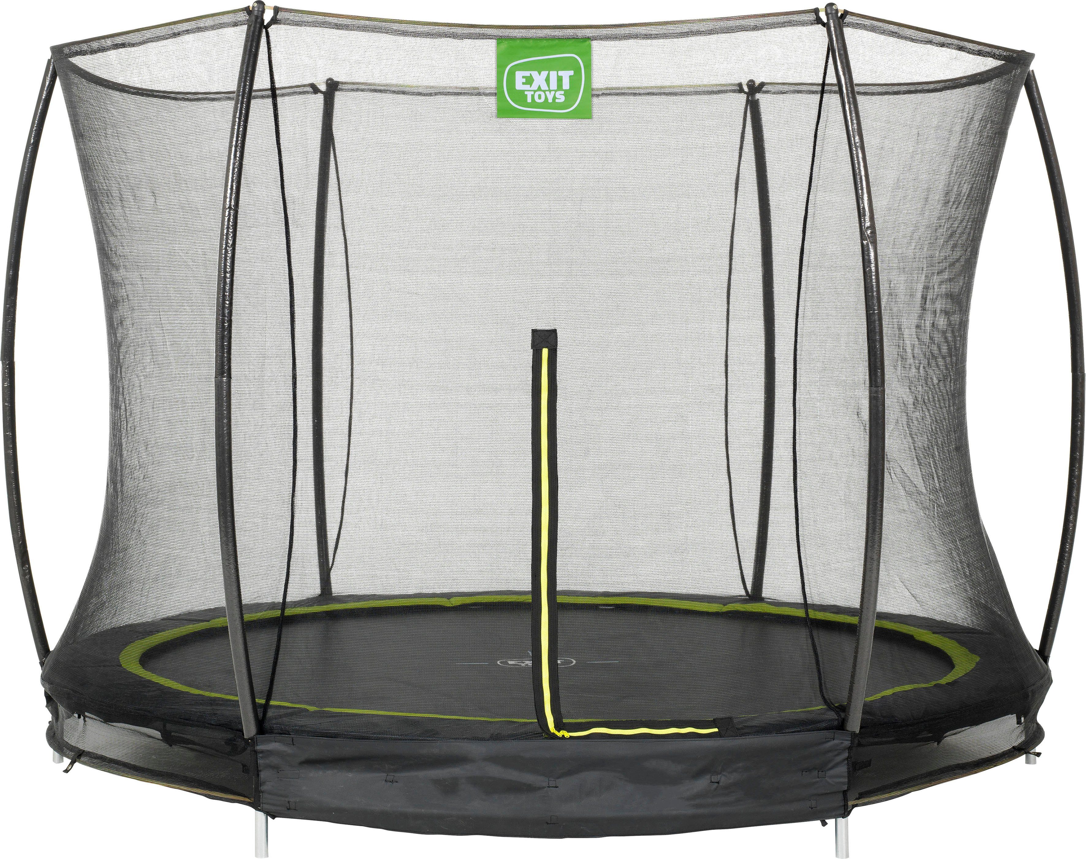 Ø 244 Ground, Gartentrampolin cm Silhouette EXIT