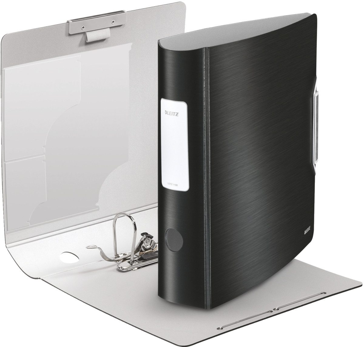 Thumbnail - LEITZ Aktenordner Ordner Active Style 180 Grad 8cm satin schwarz
