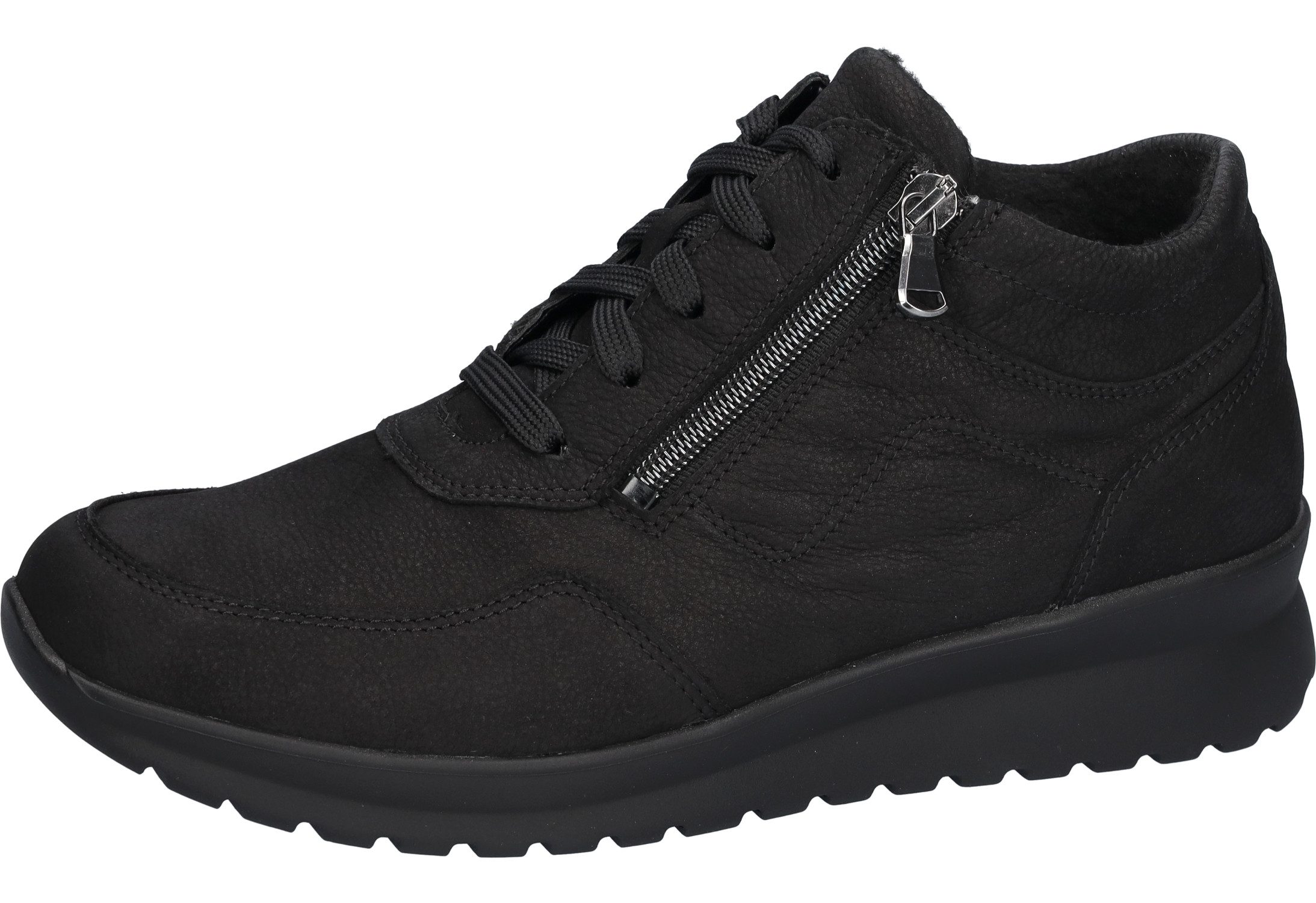 Waldläufer K-Sunny Stiefelette Komfortboots, Bequemschuh in K-Weite = extraweit, mit Reißverschlüssen