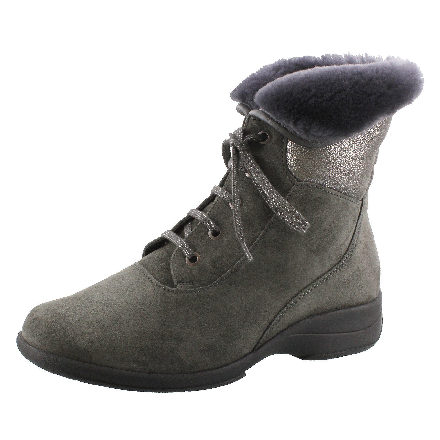 SOLIDUS Solidus Erwachsene Solidus Mary Stiefel Leder Schnürstiefel