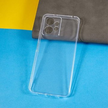 CoverKingz Handyhülle Hülle für Xiaomi Redmi Note 12 4G Handyhülle Silikon Cover Case 19,94 cm (6,67 Zoll), Handyhülle Schutzhülle Transparent Hybrid Silikonhülle Bumper