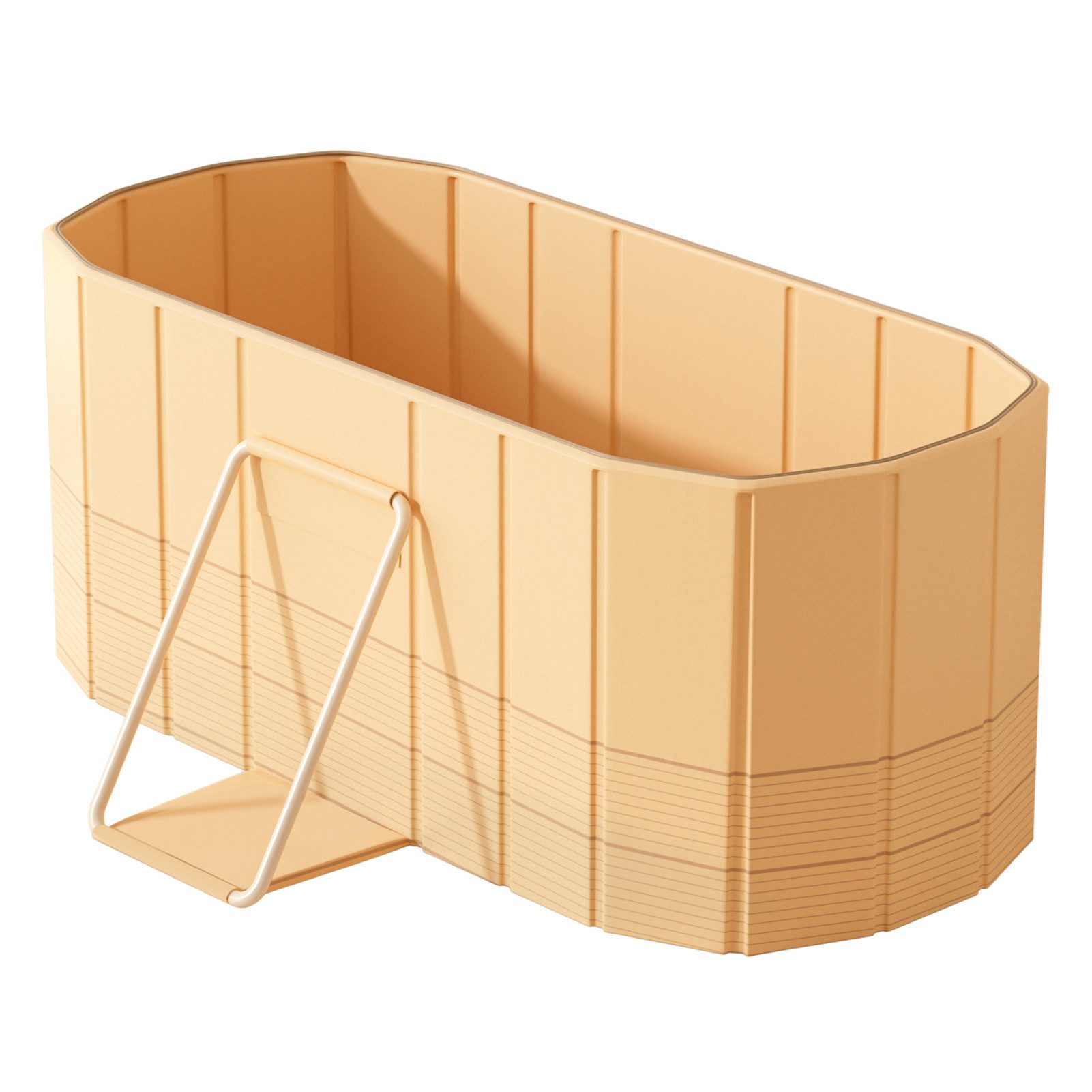 Rutaqian Badewanne Tragbare Badewanne für Erwachsene, Faltbare Badewanne, 120 cm Länge, Faltbar