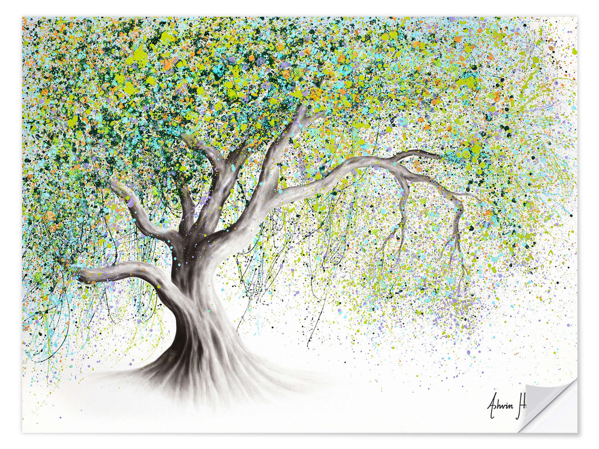 Wandfolie Ashvin Harrison