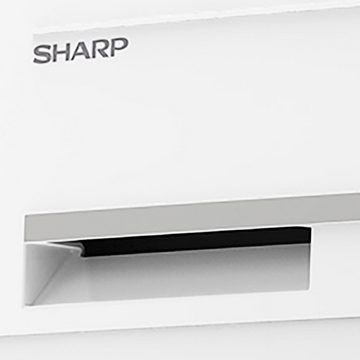 Sharp Wärmepumpentrockner KD-GHB7S7PW2-DE, 7 kg, A++ WaveCabinet BubbleDrum-Trommel